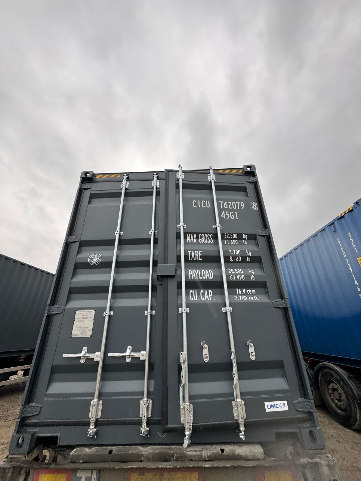 Морской контейнер CICU7620798