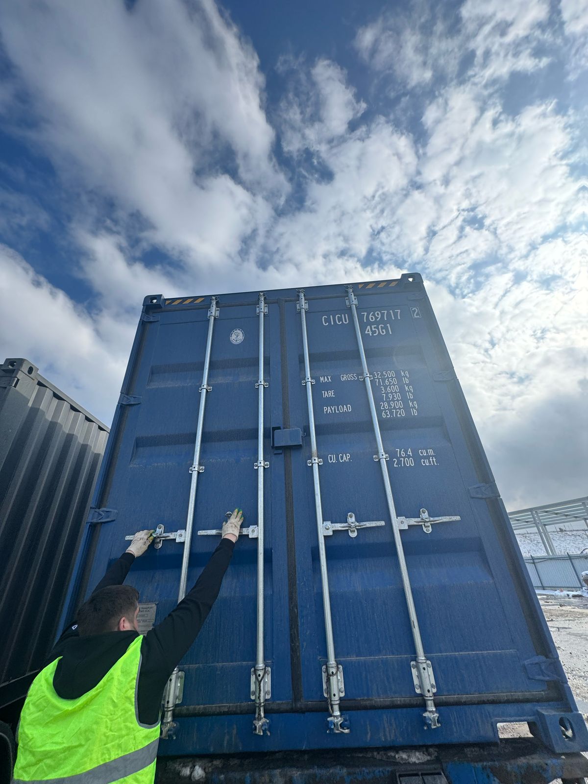 Морской контейнер CICU7697172