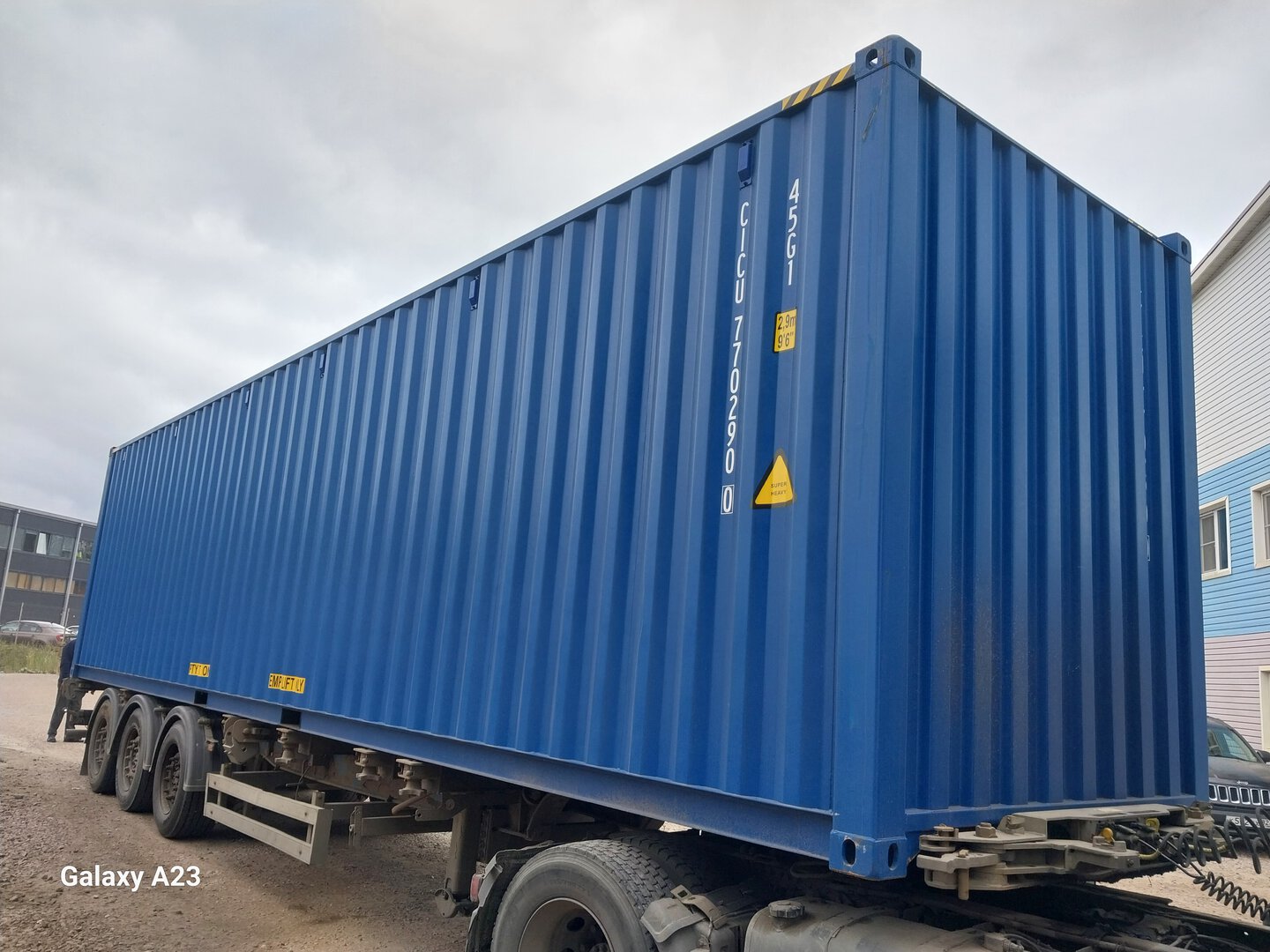 Морской контейнер CICU7702900