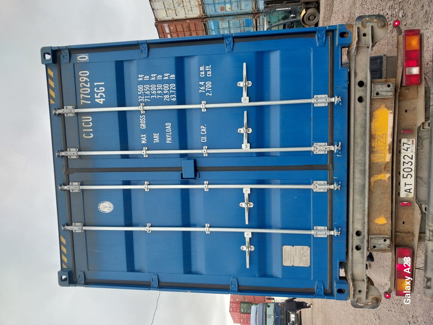 Морской контейнер CICU7702900