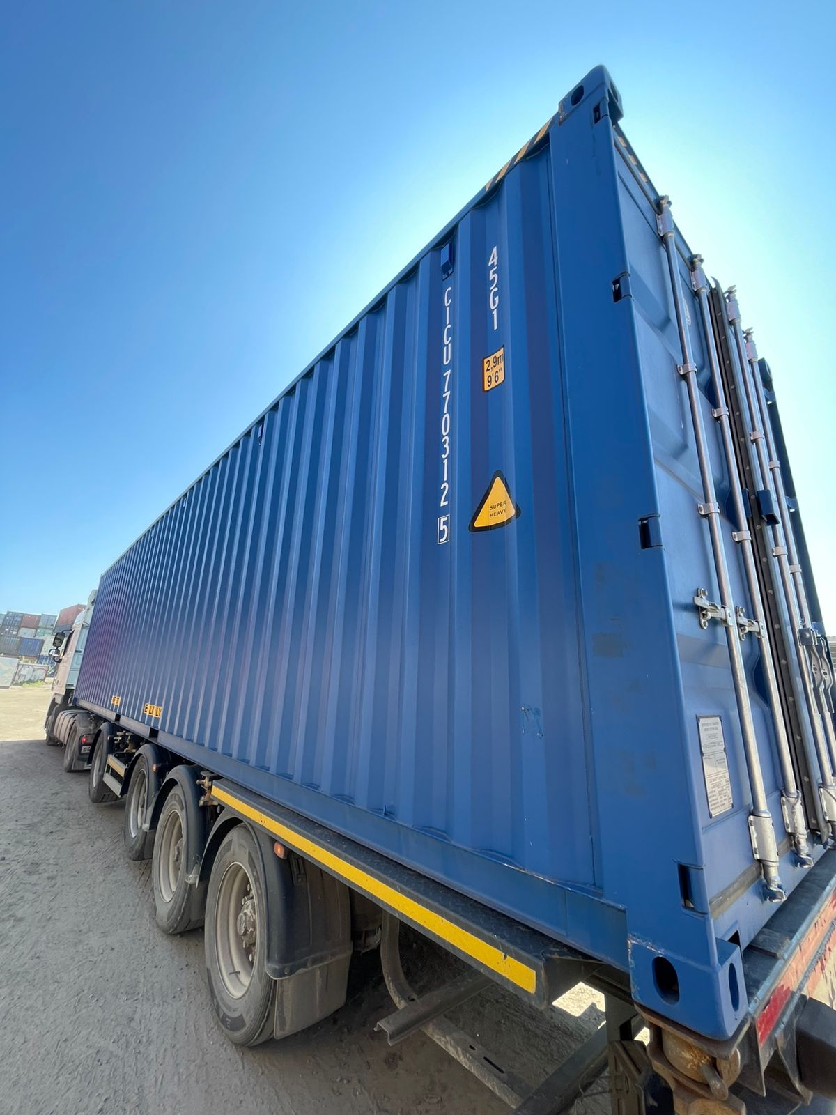 Морской контейнер CICU7703125