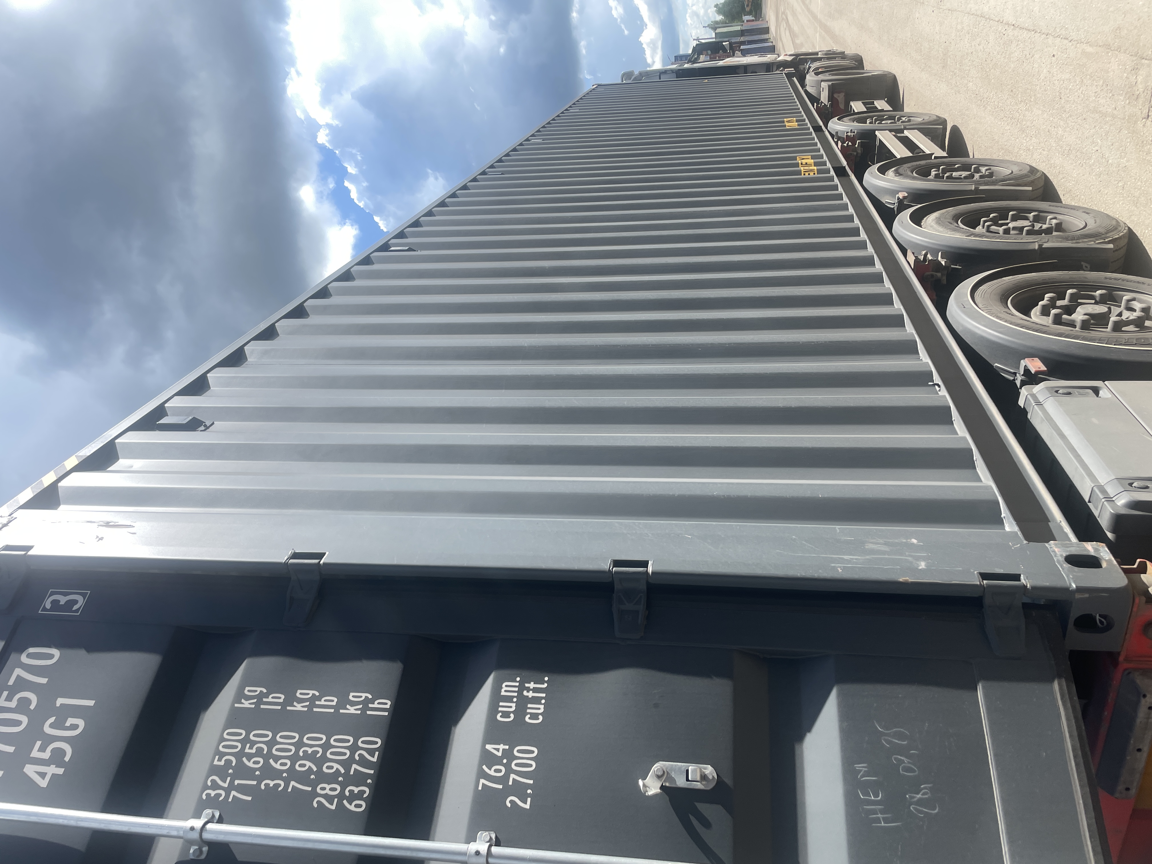 Морской контейнер CICU7705703