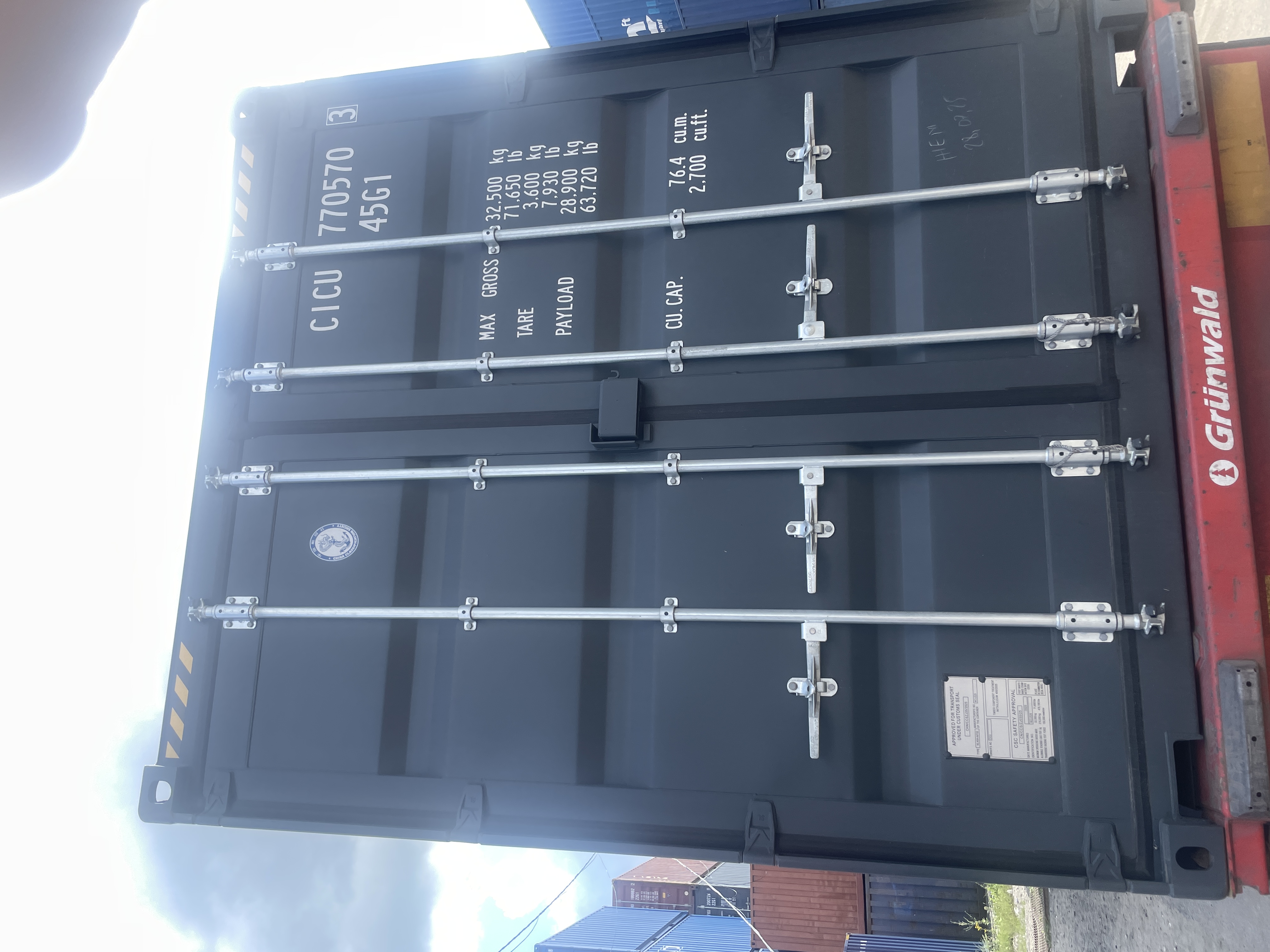Морской контейнер CICU7705703