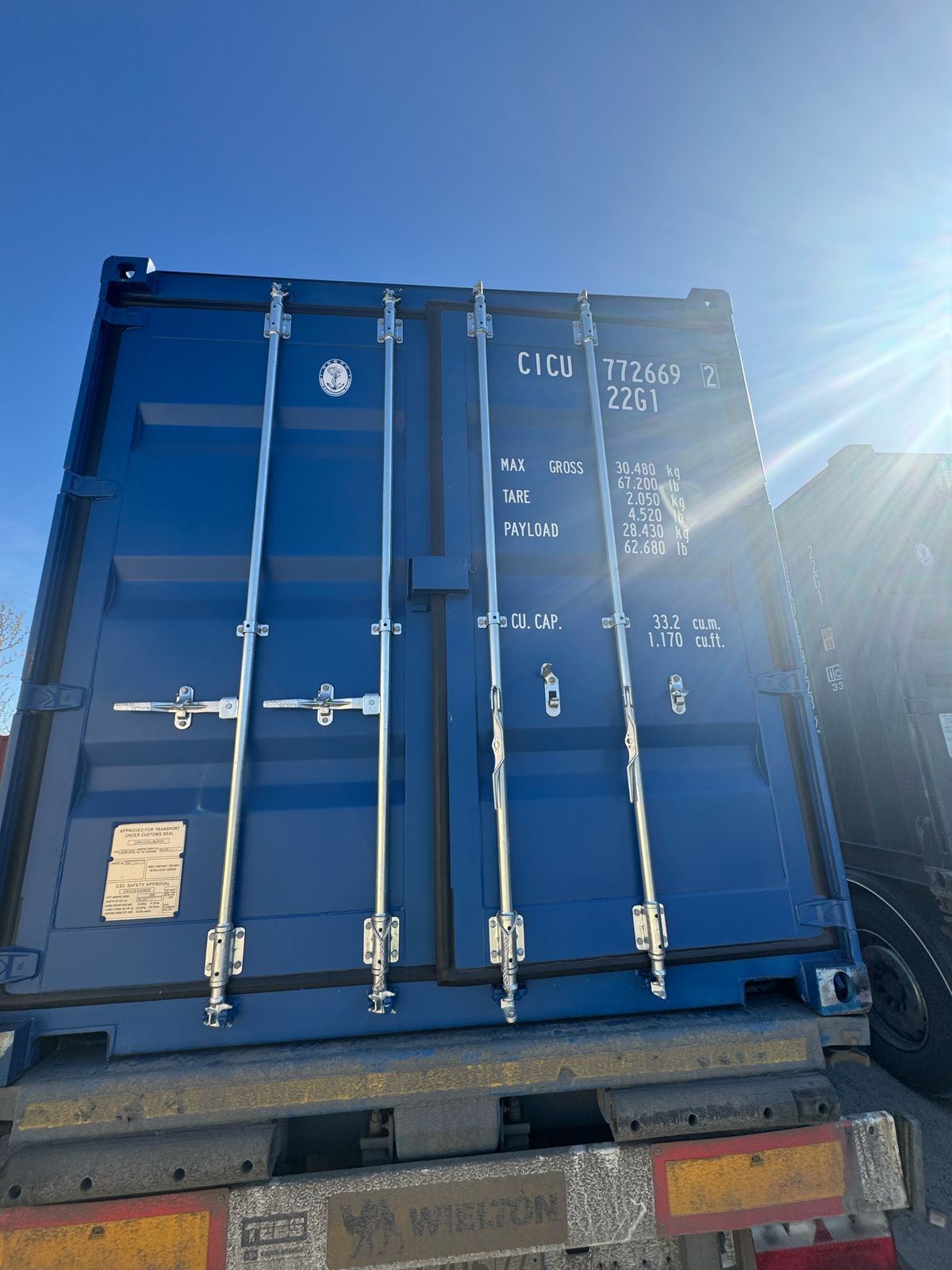 Морской контейнер CICU7726692