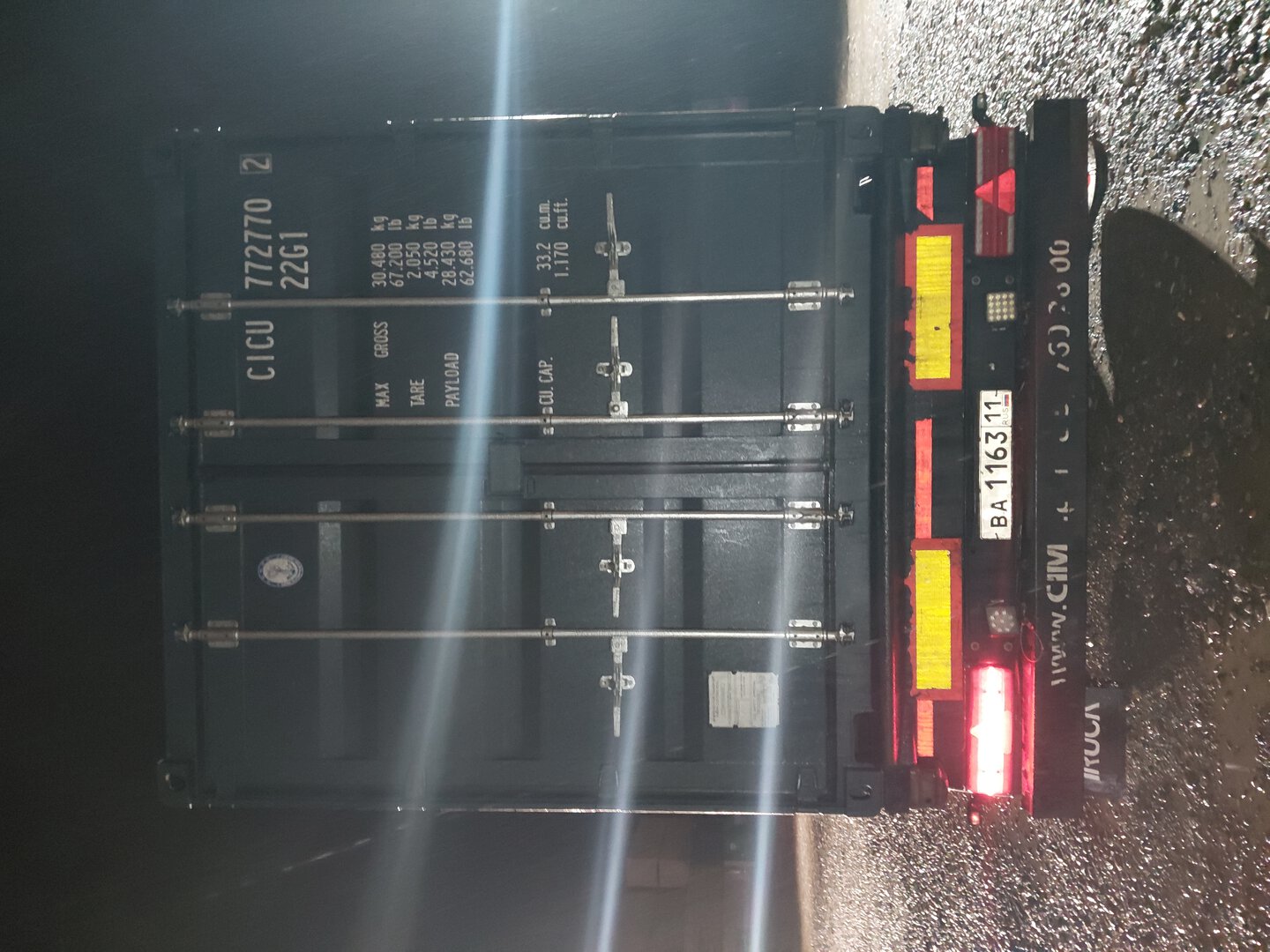 Морской контейнер CICU7727702