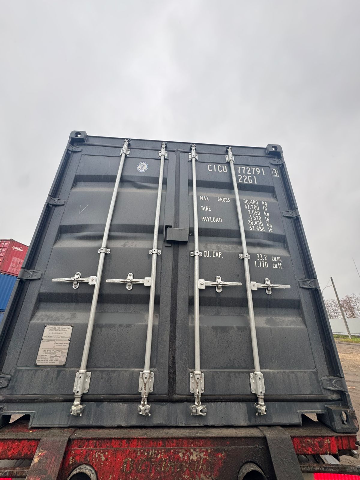 Морской контейнер CICU7727913