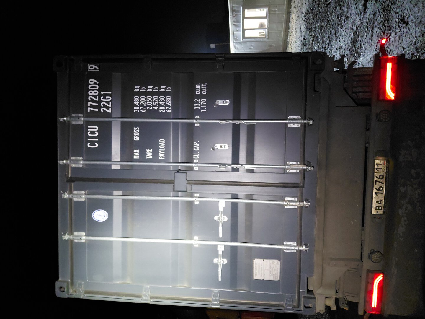 Морской контейнер CICU7728099