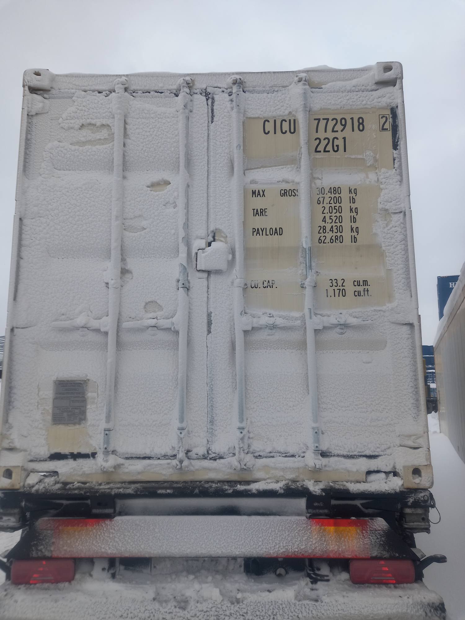 Морской контейнер CICU7729182