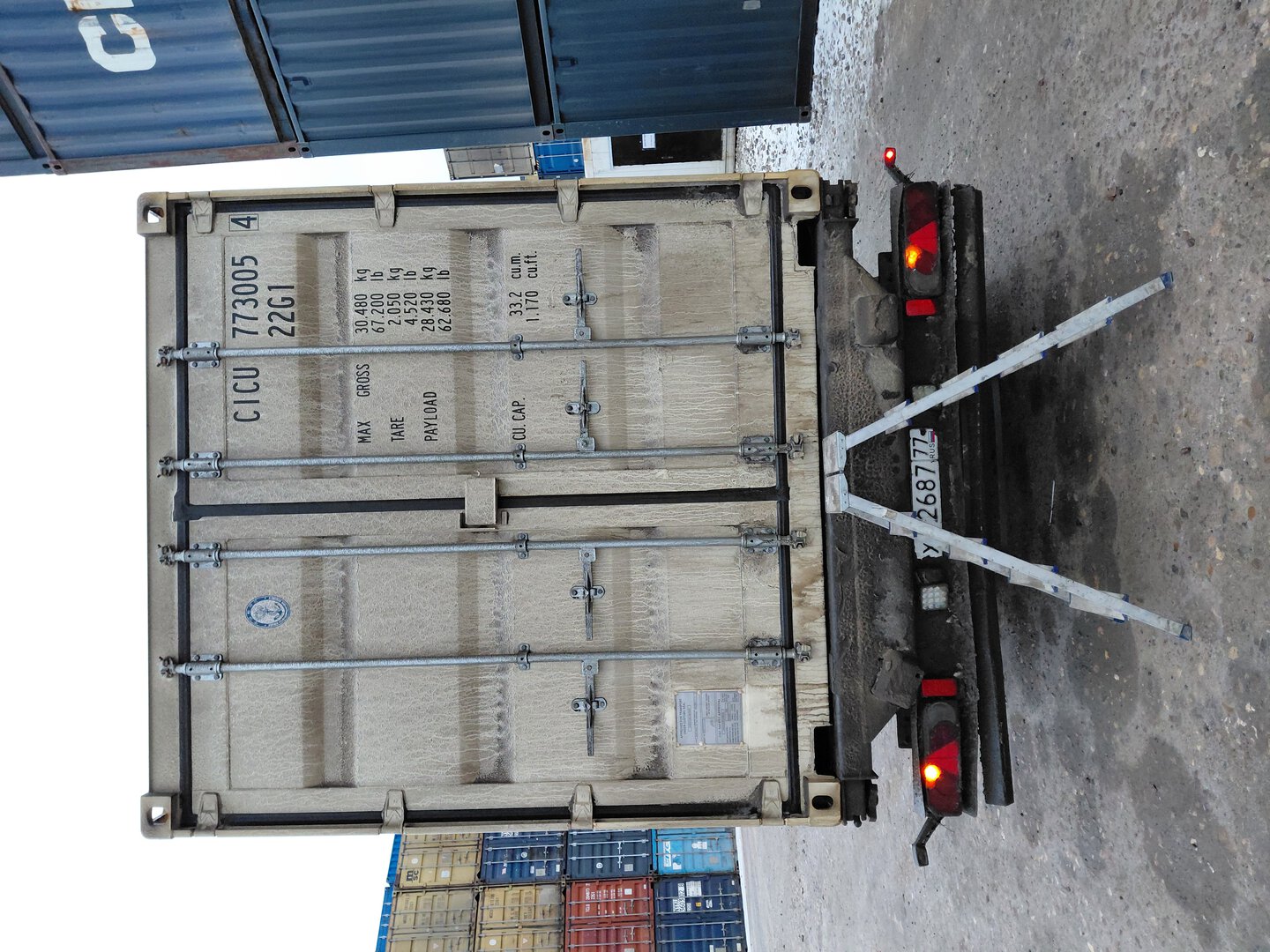 Морской контейнер CICU7730054