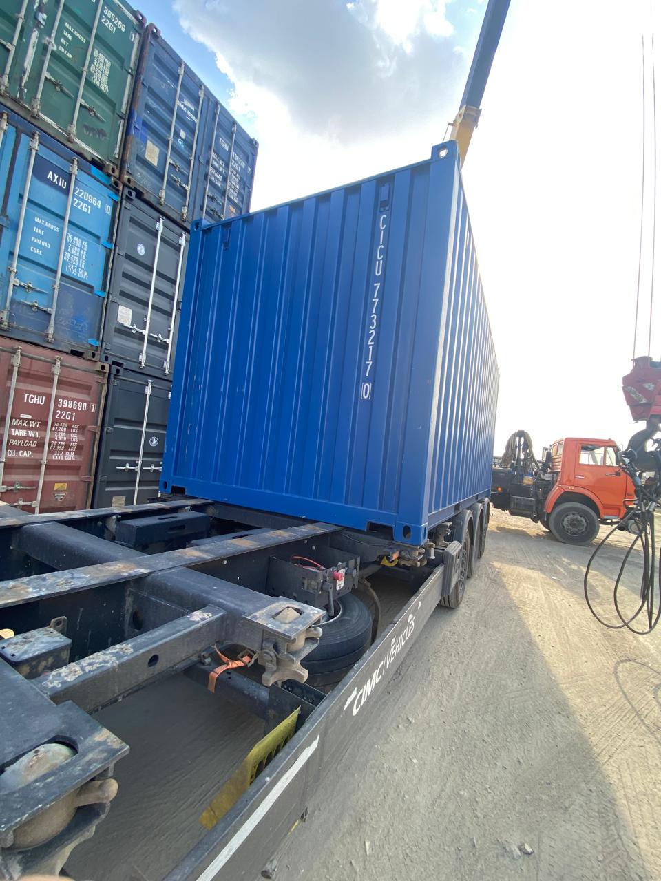 Морской контейнер CICU7732170