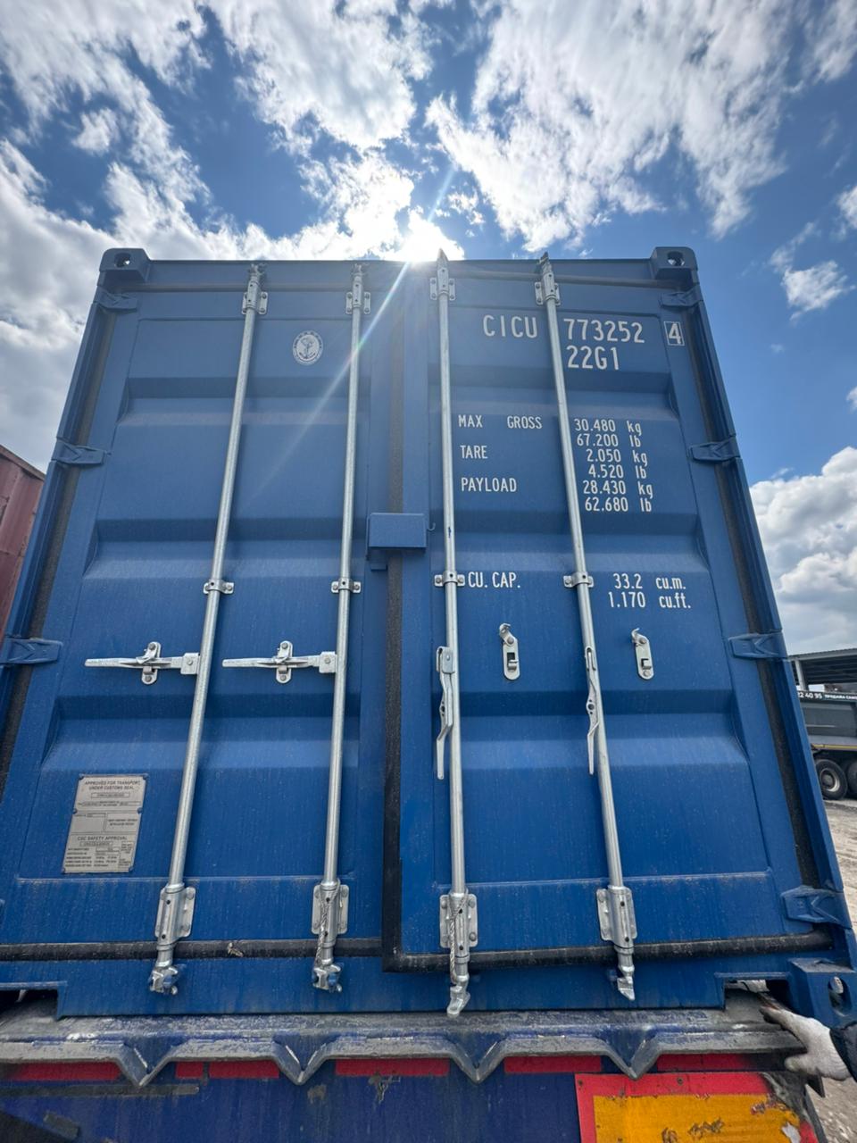 Морской контейнер CICU7732524