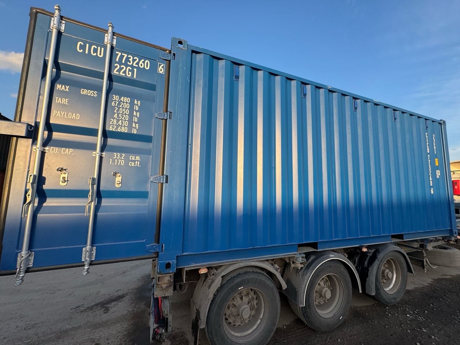 Морской контейнер CICU7732606