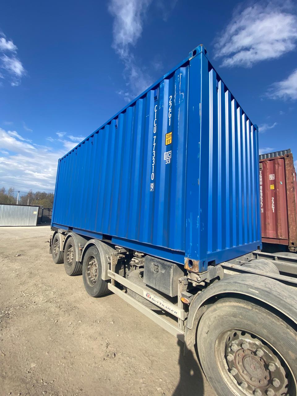 Морской контейнер CICU7733109