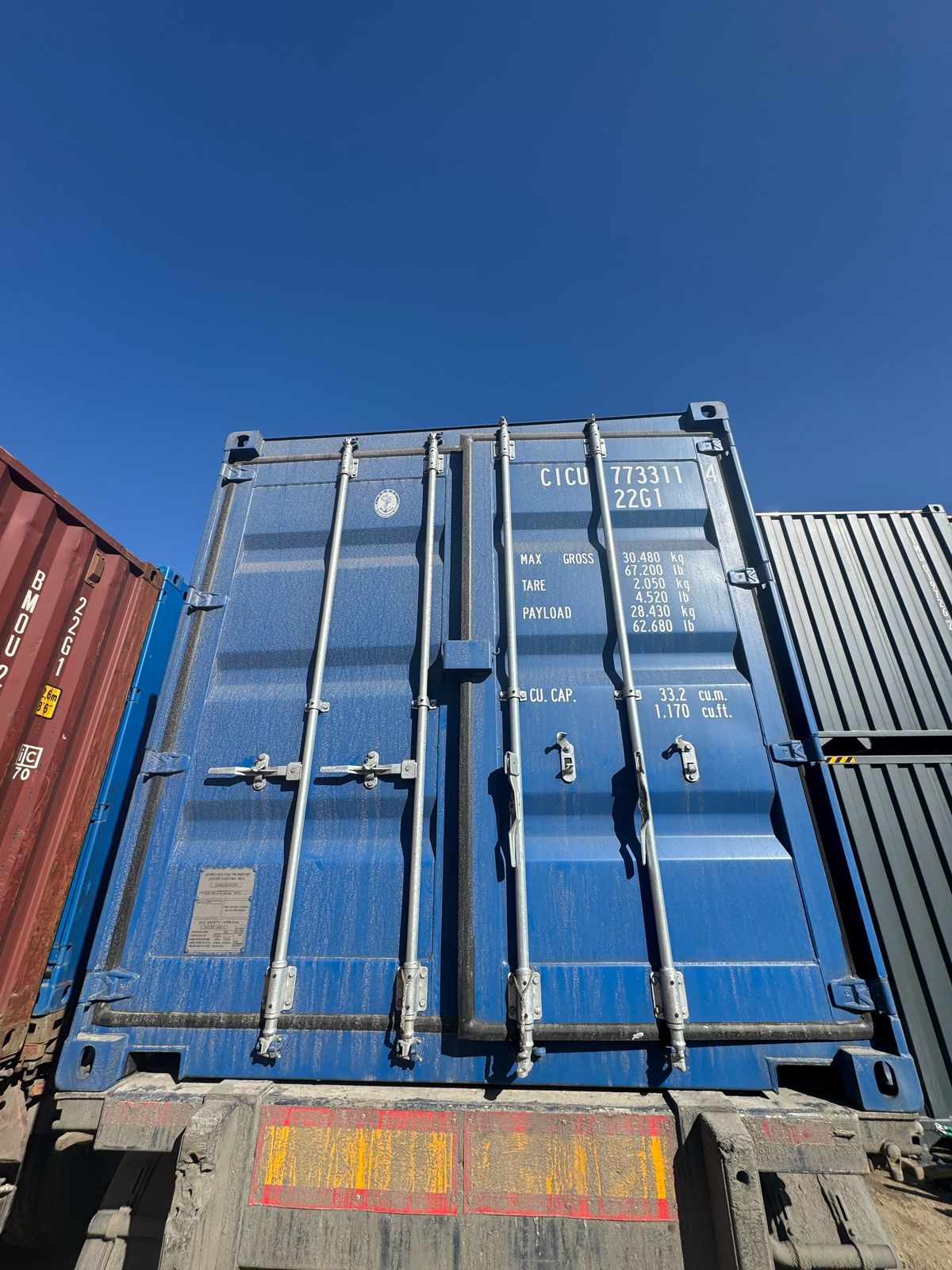 Морской контейнер CICU7733114
