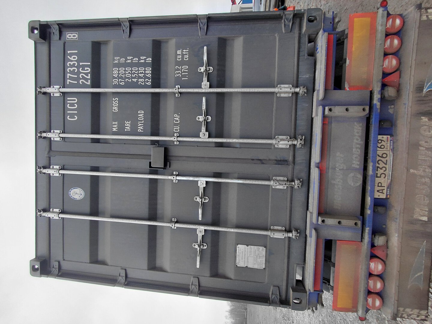 Морской контейнер CICU7733618