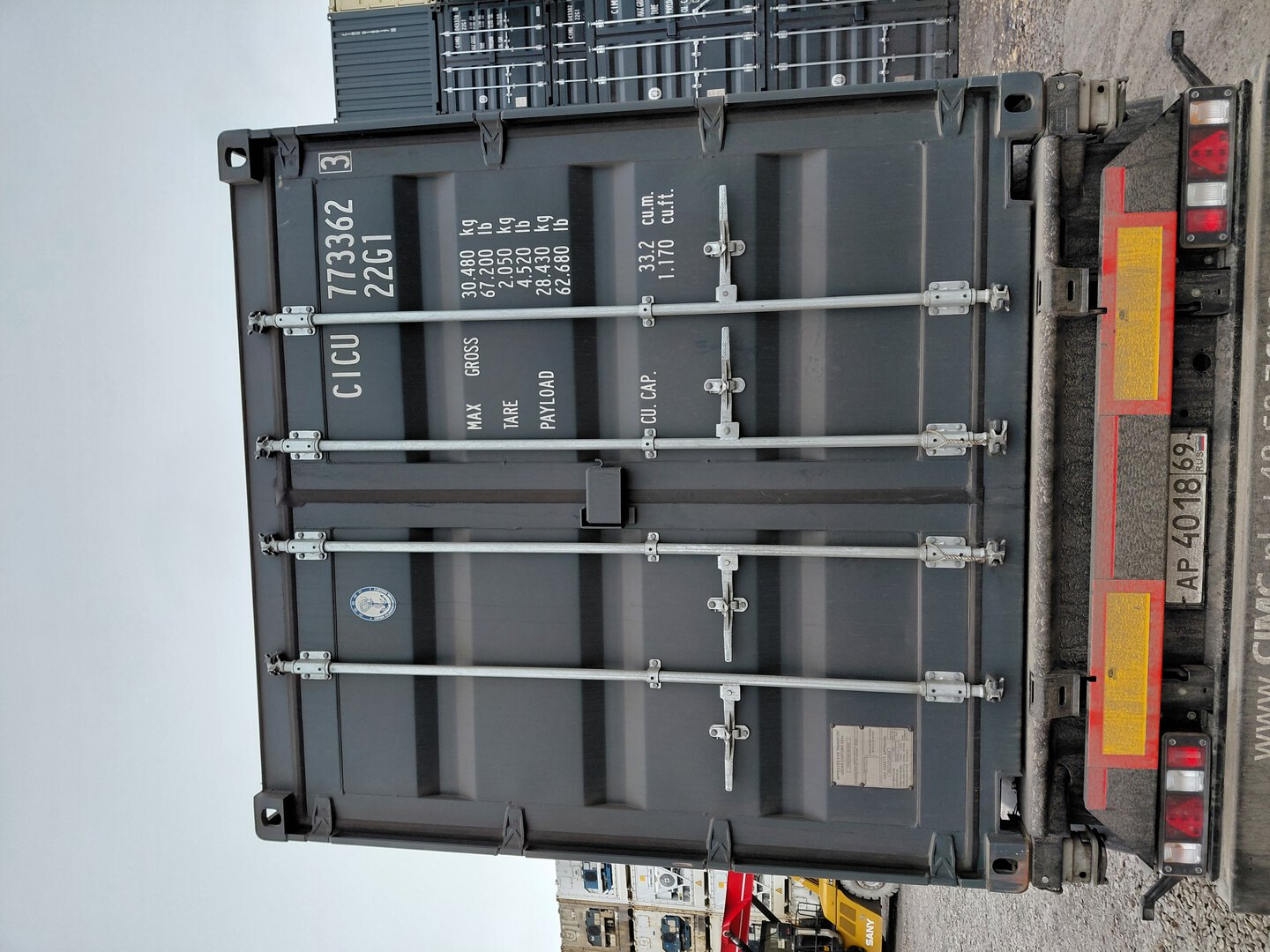 Морской контейнер CICU7733623