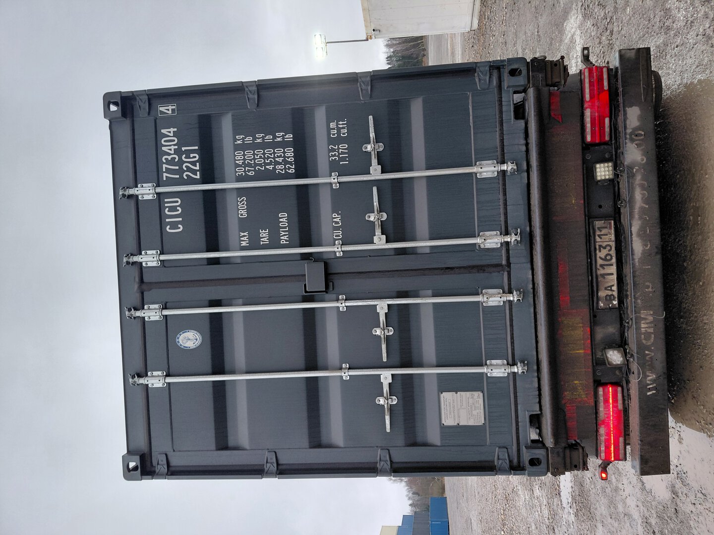 Морской контейнер CICU7734044