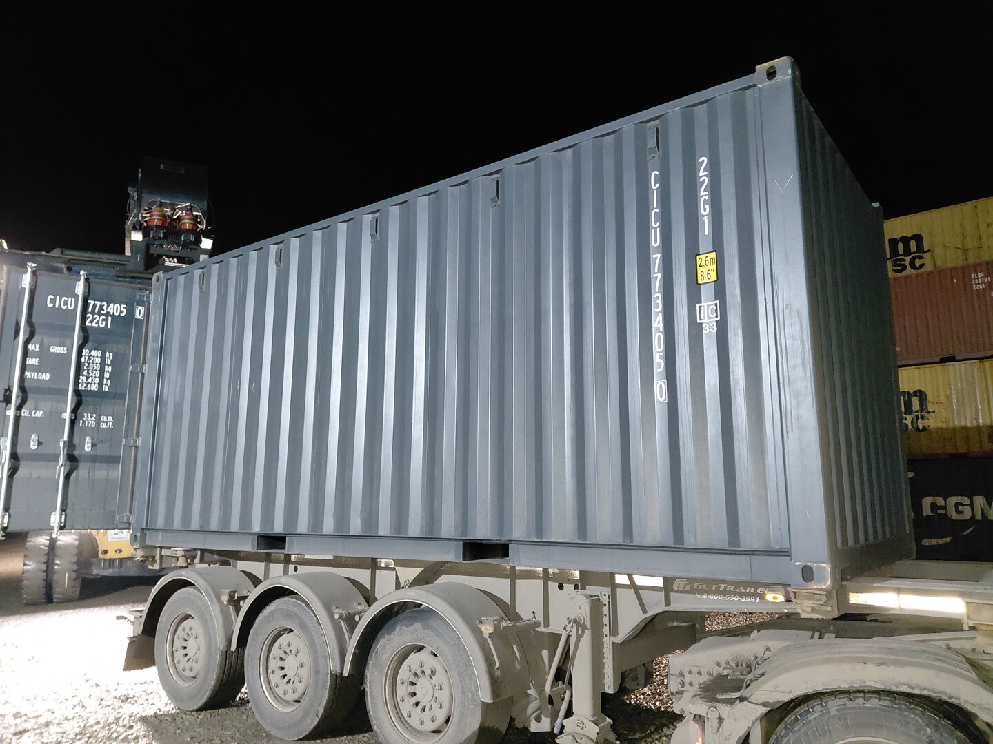 Морской контейнер CICU7734050