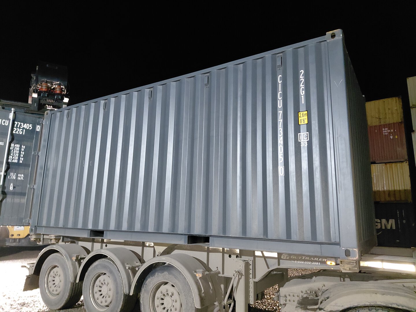 Морской контейнер CICU7734050