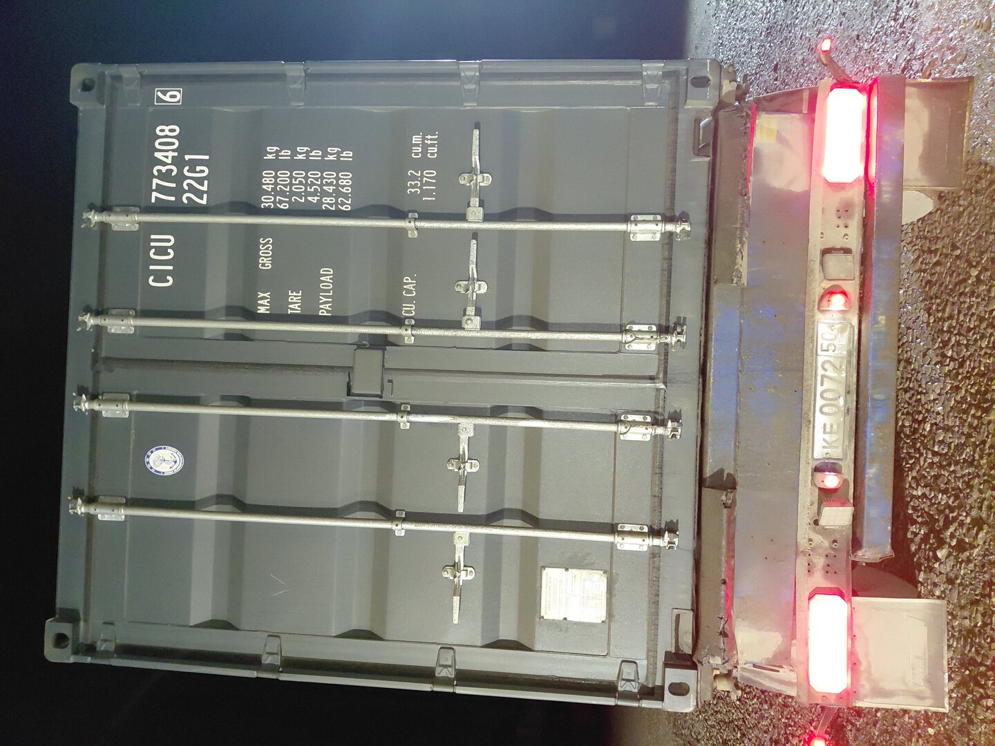 Морской контейнер CICU7734086