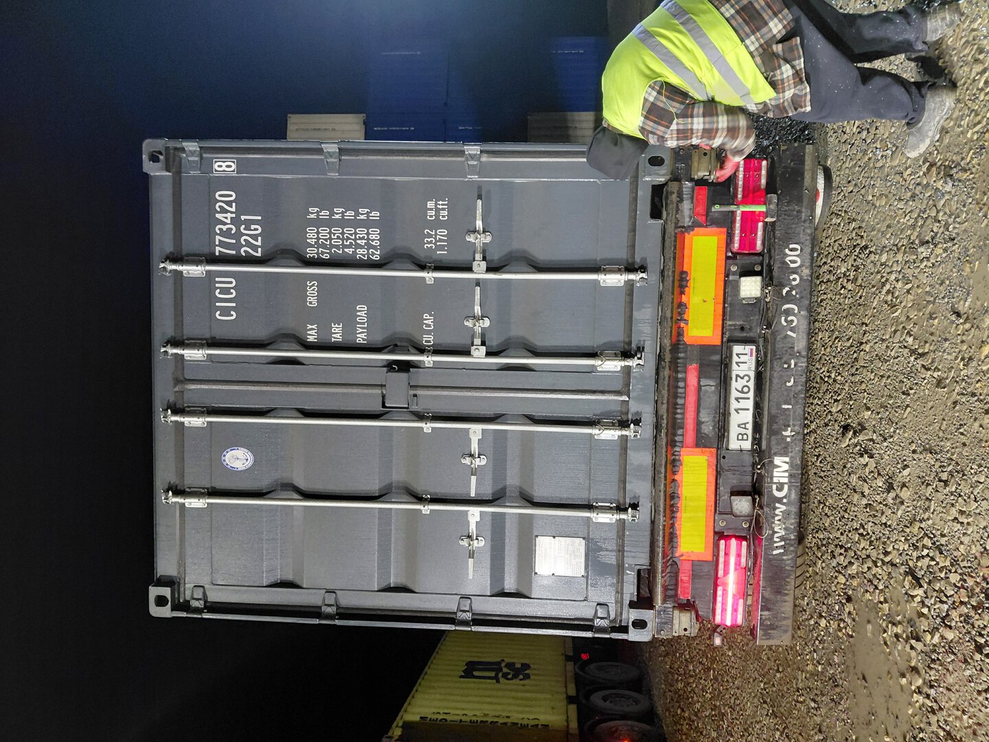 Морской контейнер CICU7734208