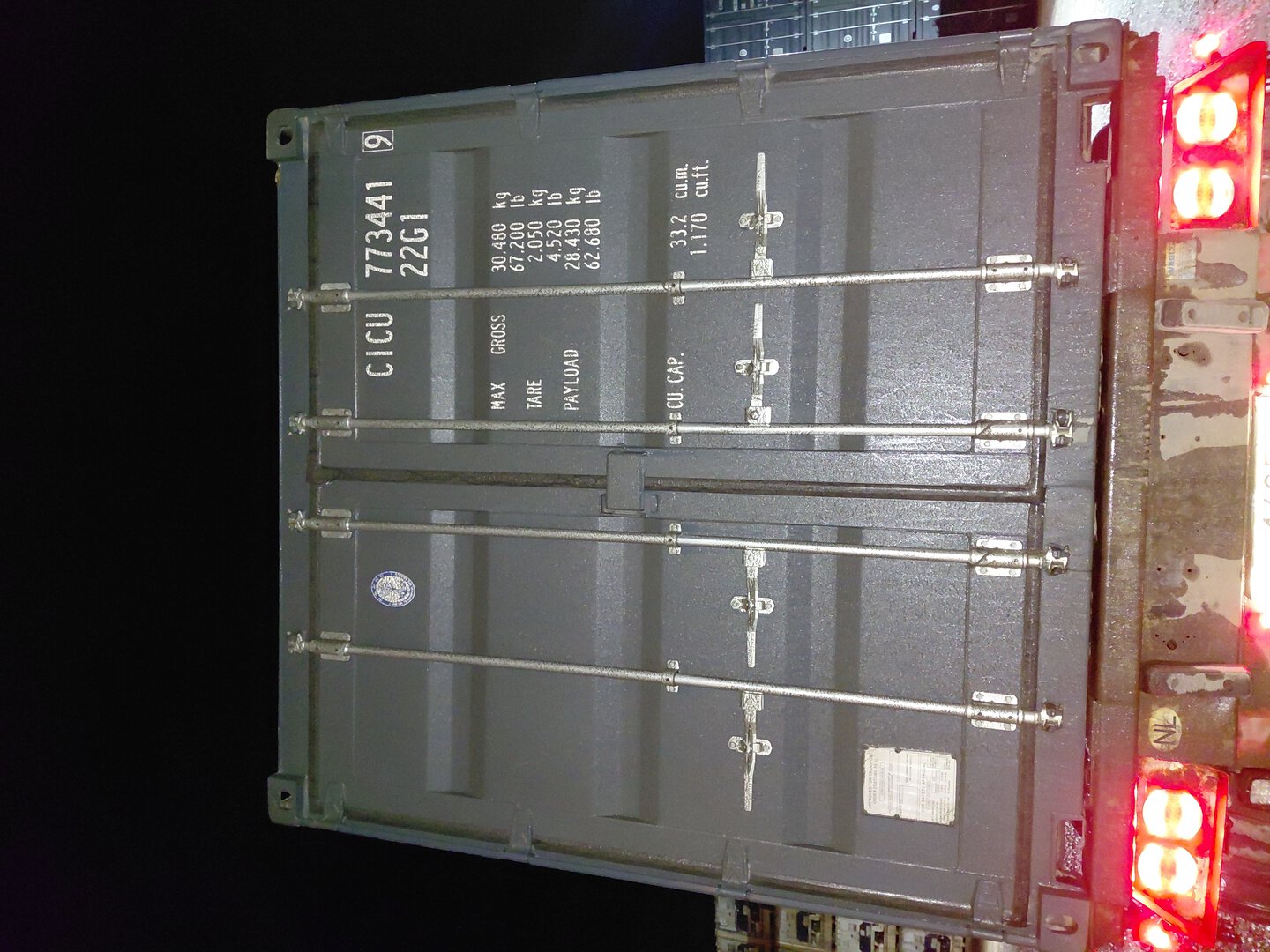 Морской контейнер CICU7734419