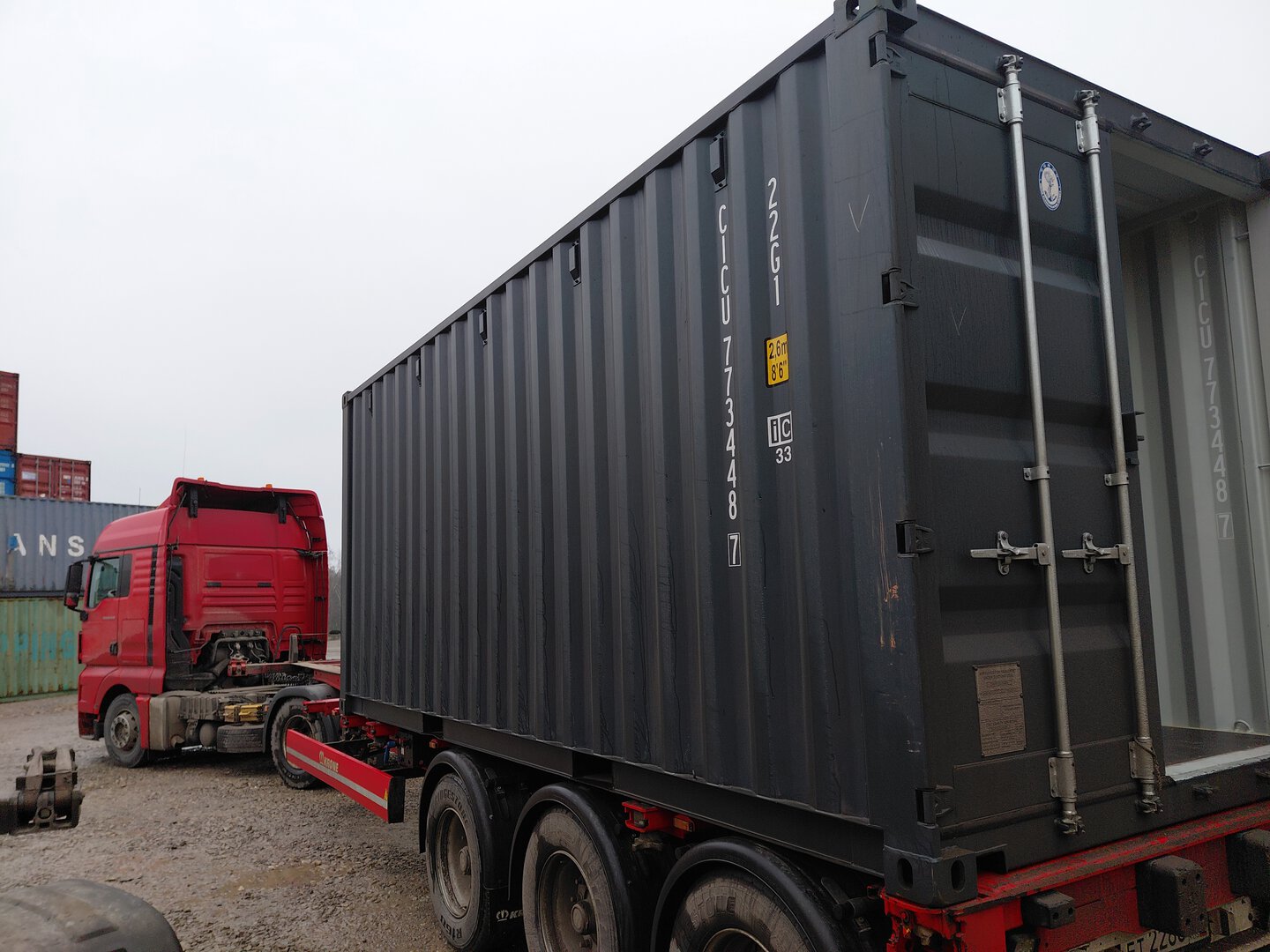 Морской контейнер CICU7734487