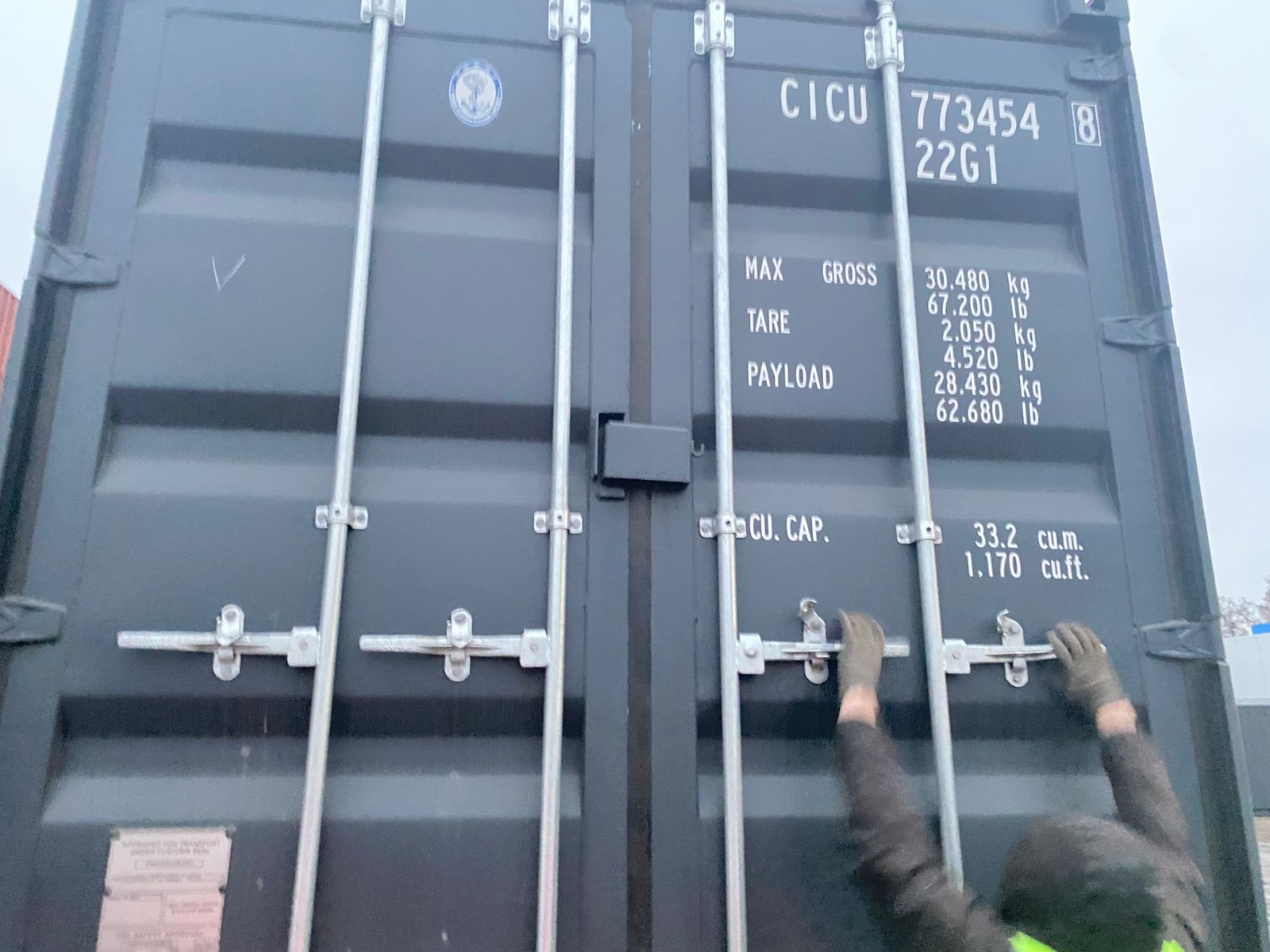 Морской контейнер CICU7734548