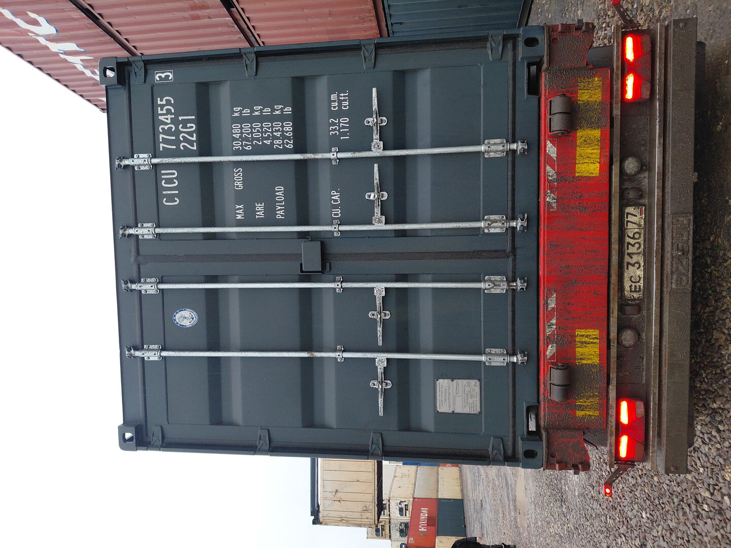 Морской контейнер CICU7734553