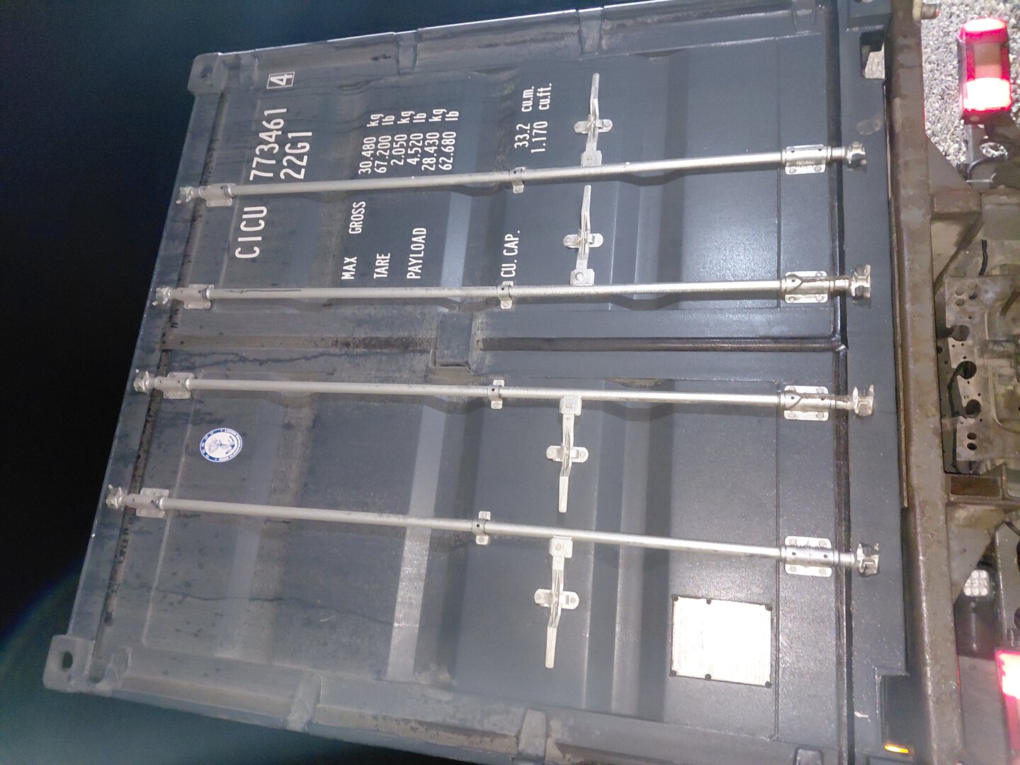 Морской контейнер CICU7734614