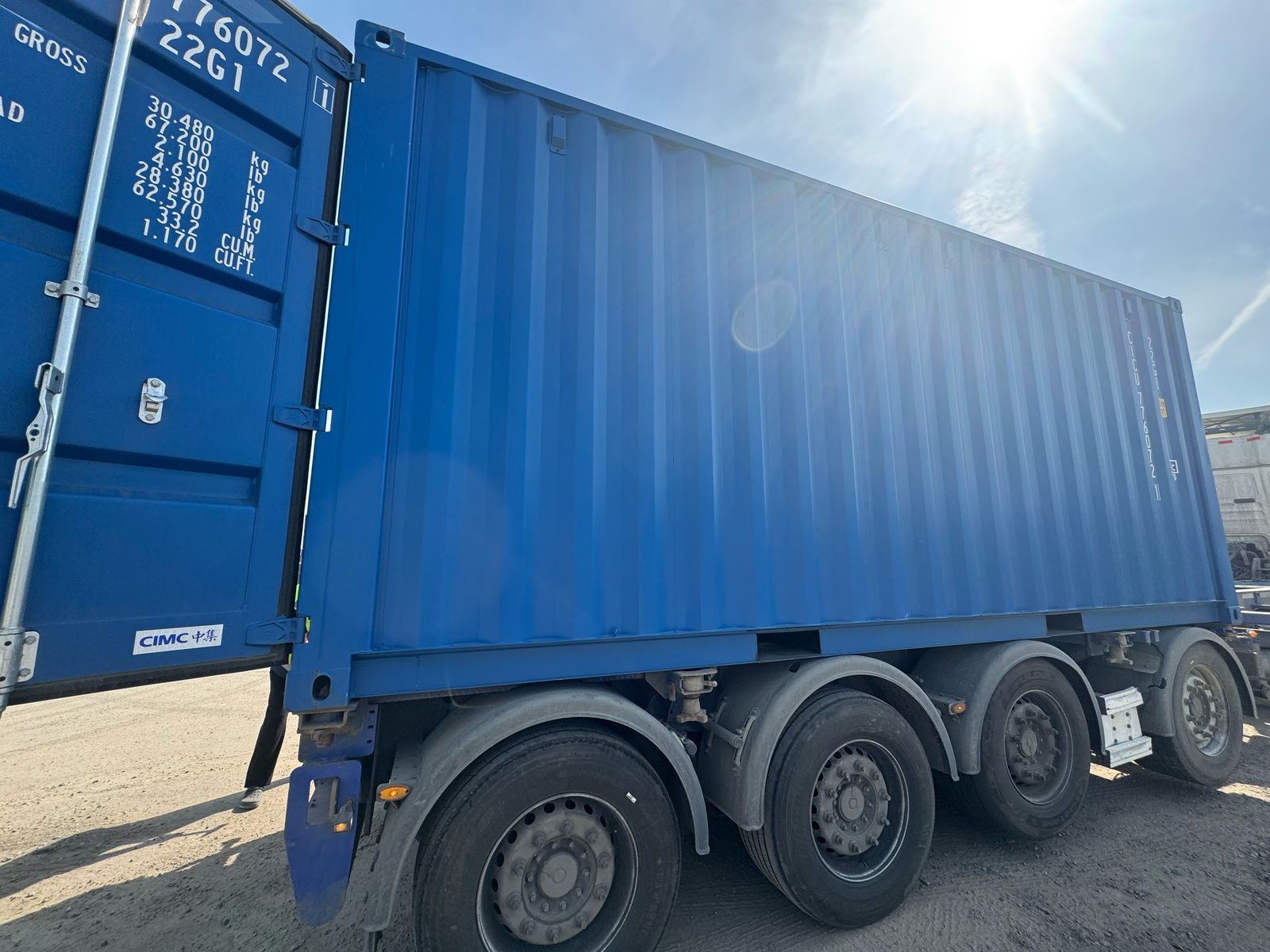 Морской контейнер CICU7760721