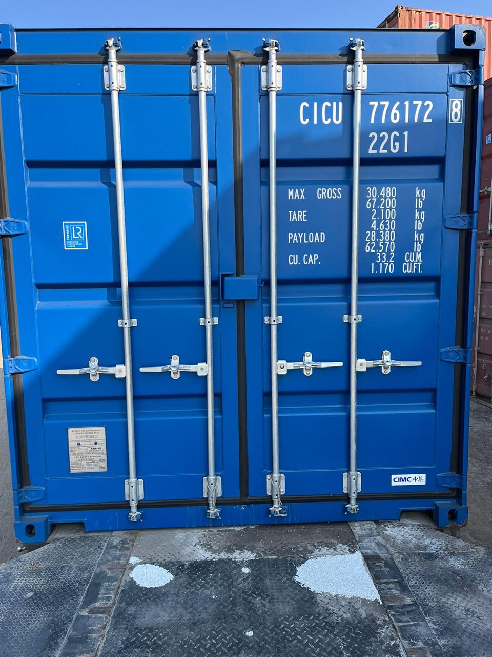 Морской контейнер CICU7761728