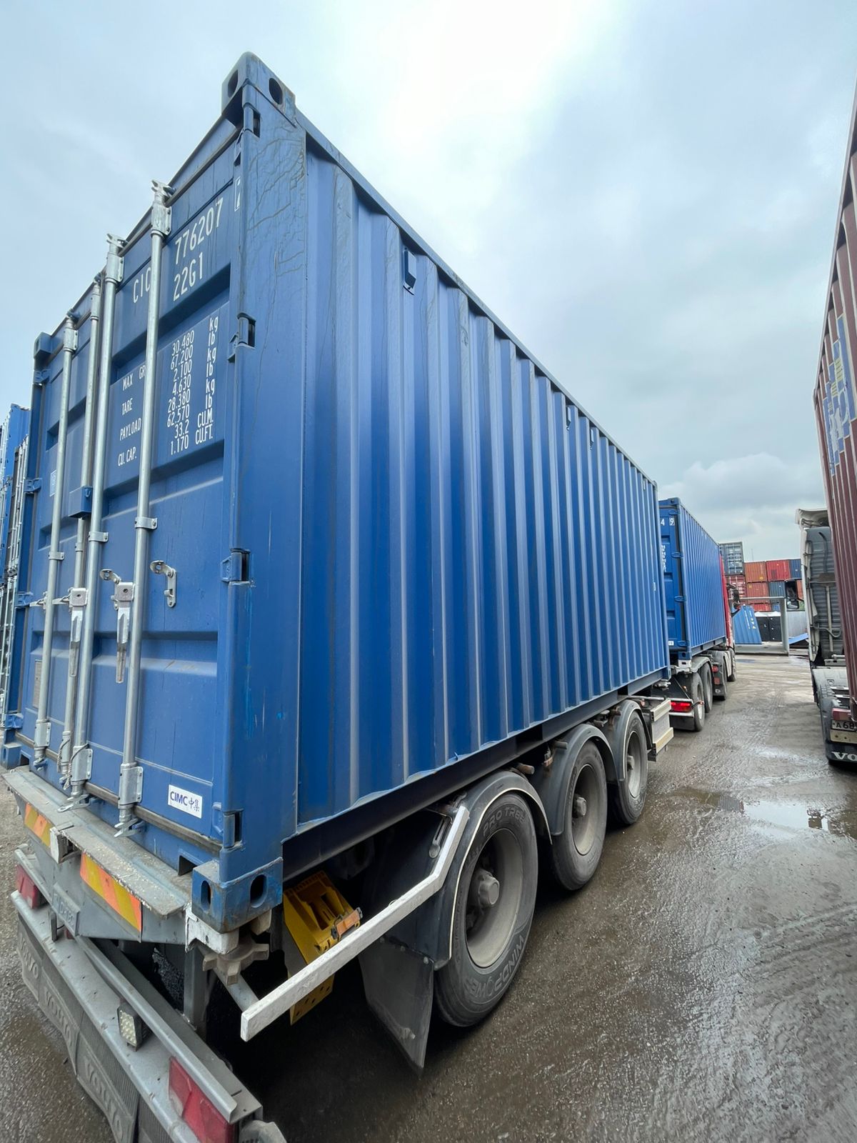 Морской контейнер CICU7762072
