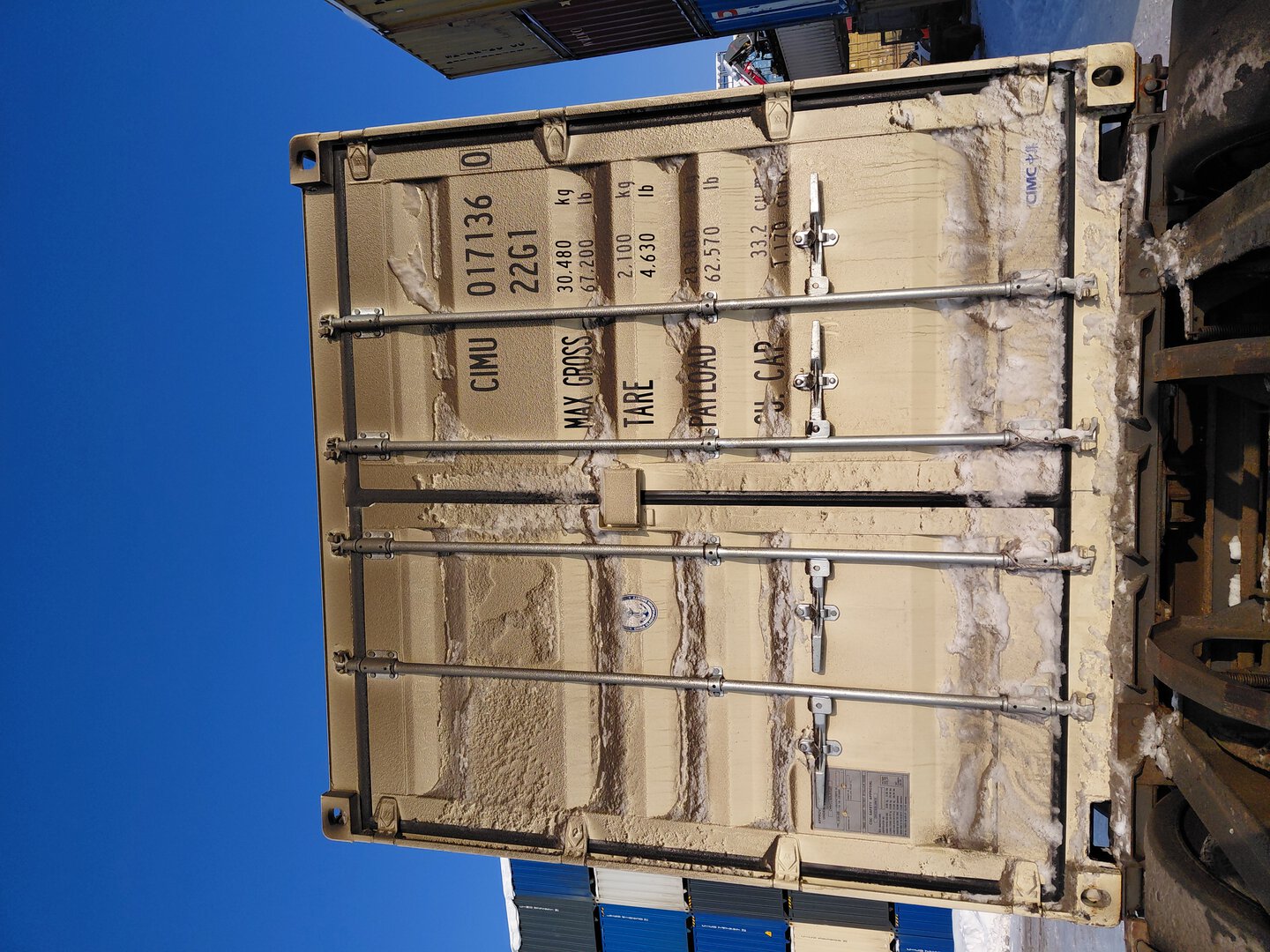 Морской контейнер CIMU0171360