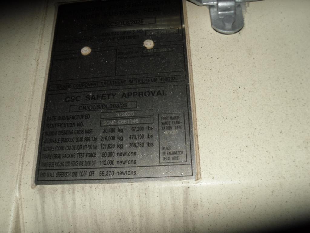 Морской контейнер CIMU0172027