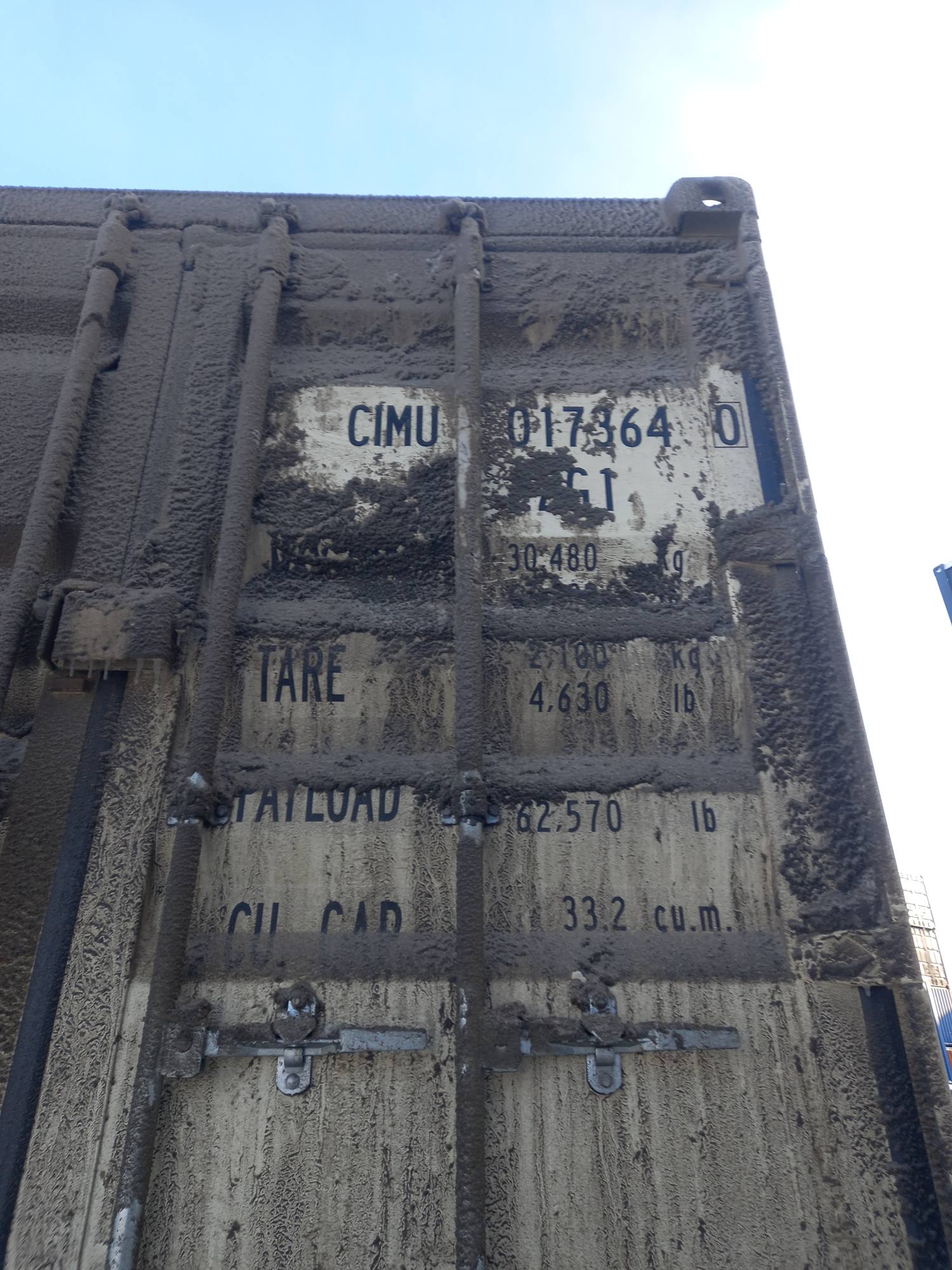 Морской контейнер CIMU0173640