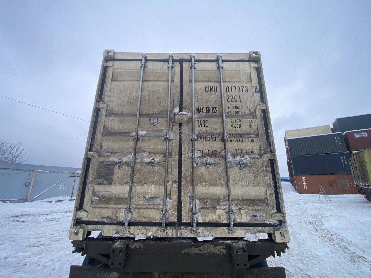 Морской контейнер CIMU0173738