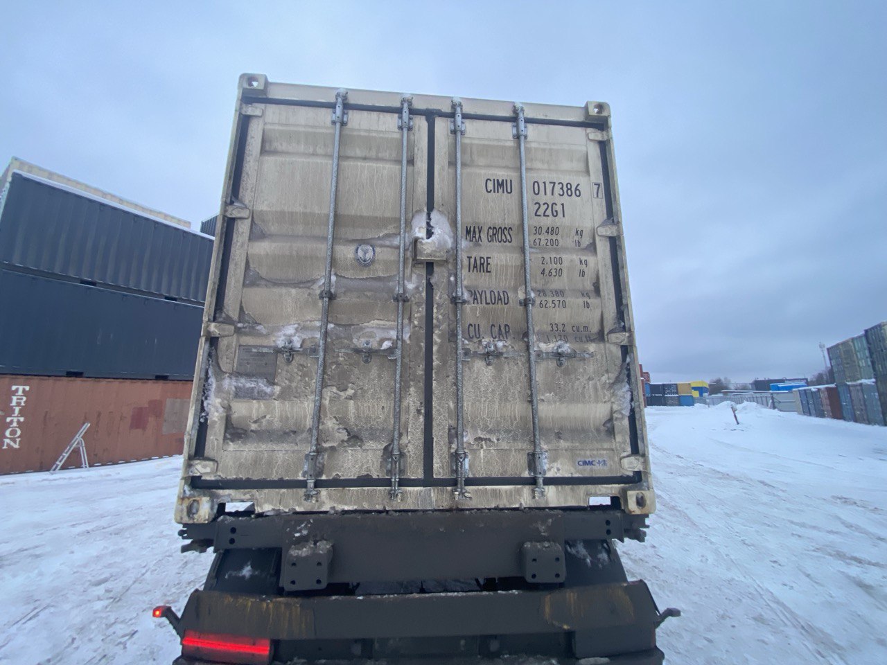 Морской контейнер CIMU0173867