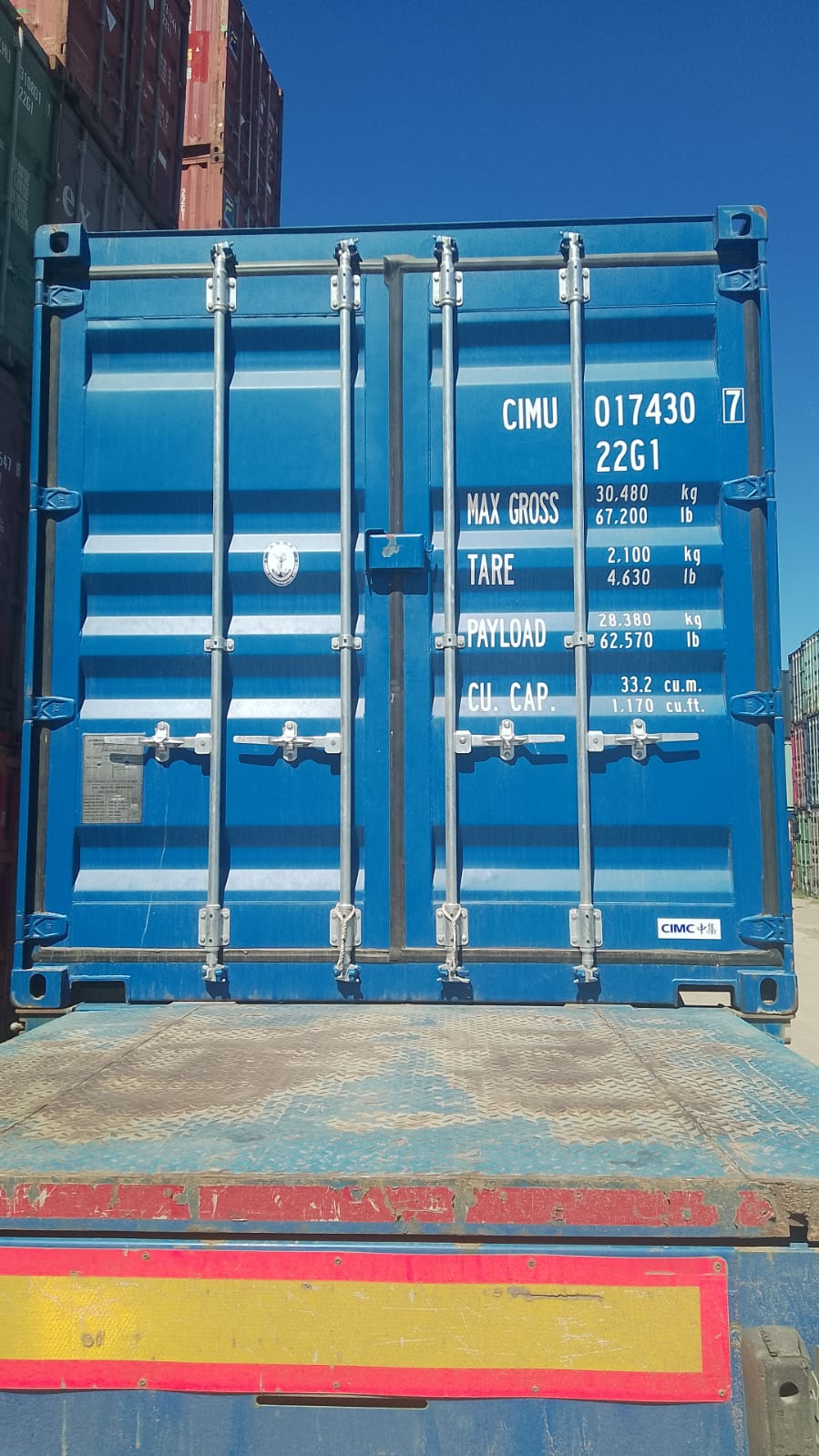 Морской контейнер CIMU0174307