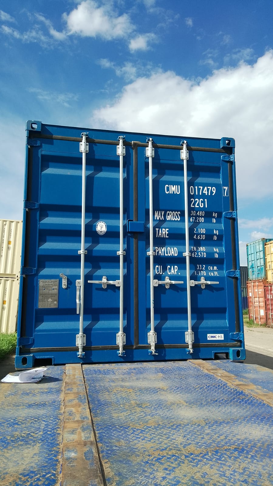 Морской контейнер CIMU0174797