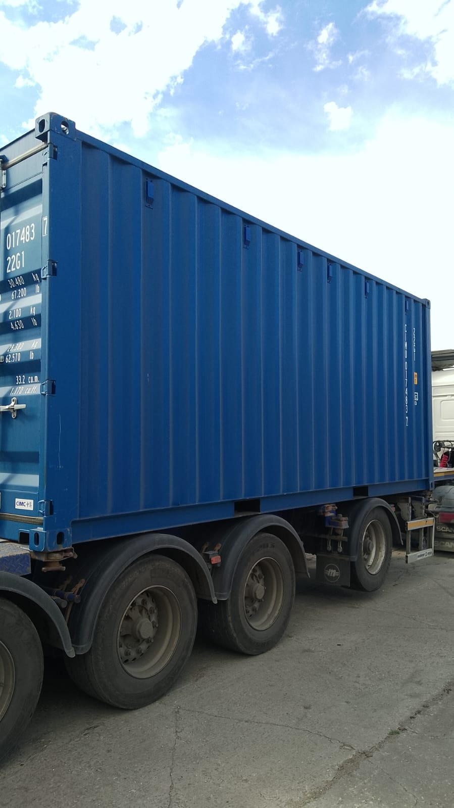 Морской контейнер CIMU0174837