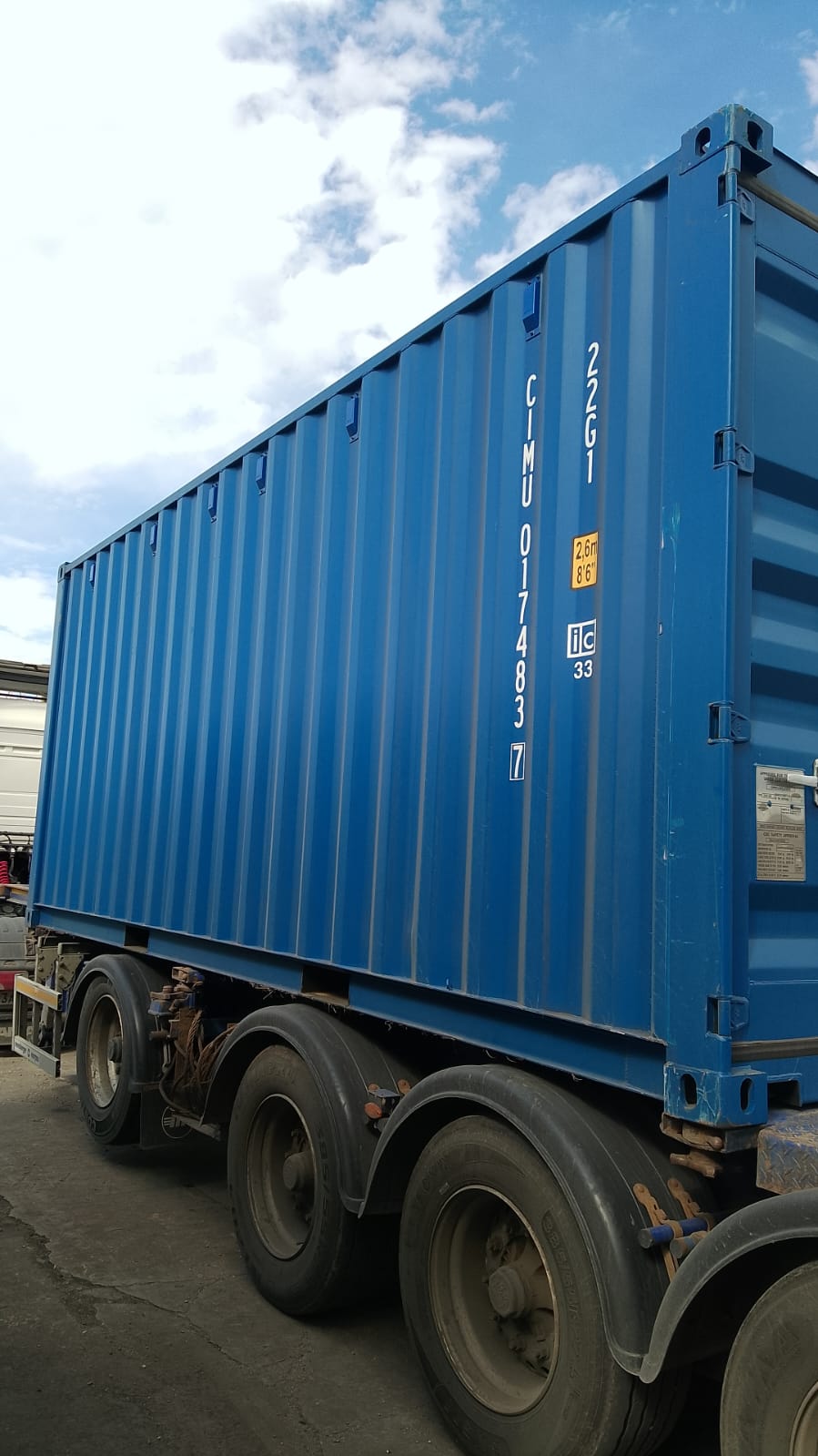 Морской контейнер CIMU0174837