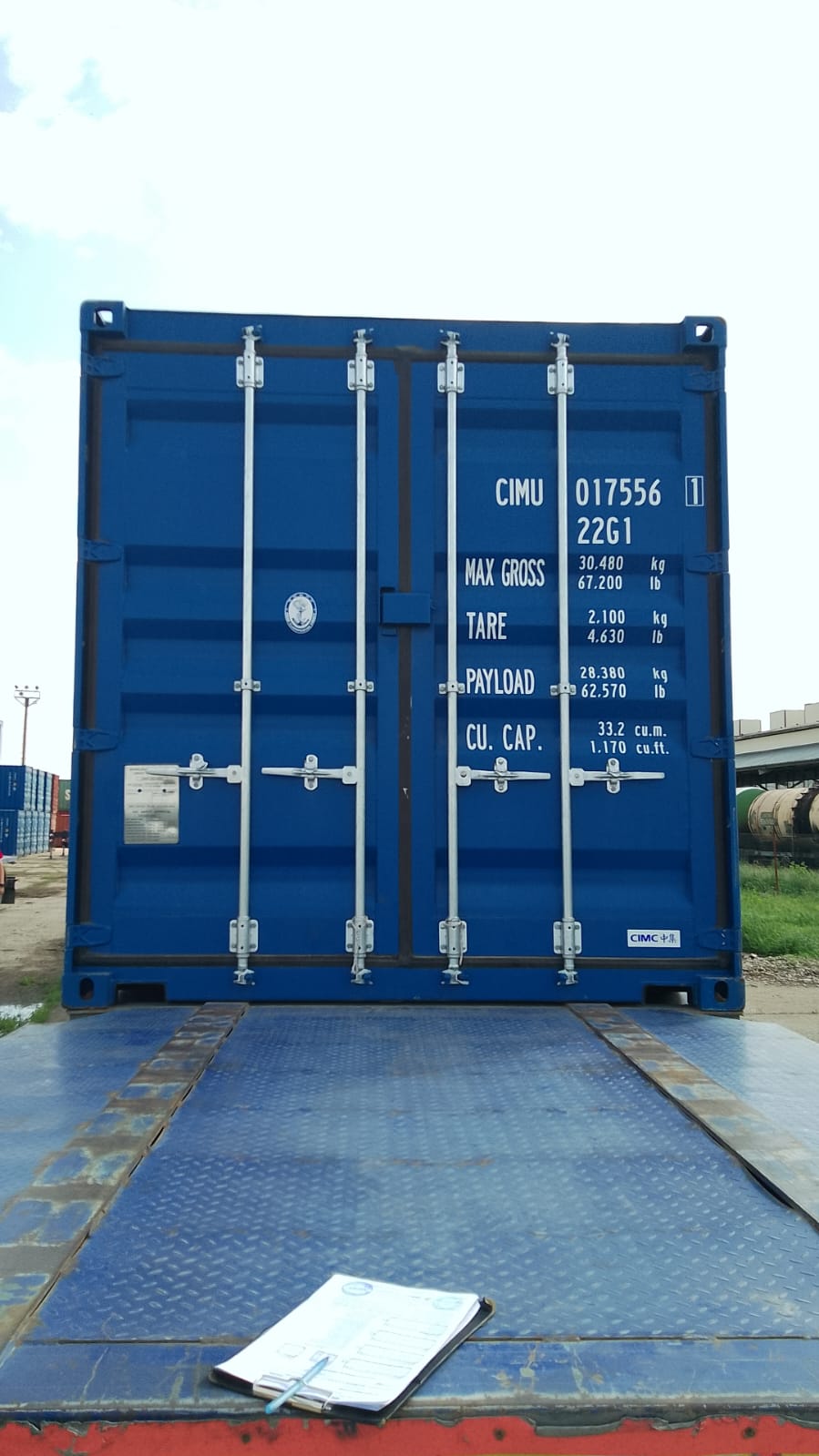 Морской контейнер CIMU0175561