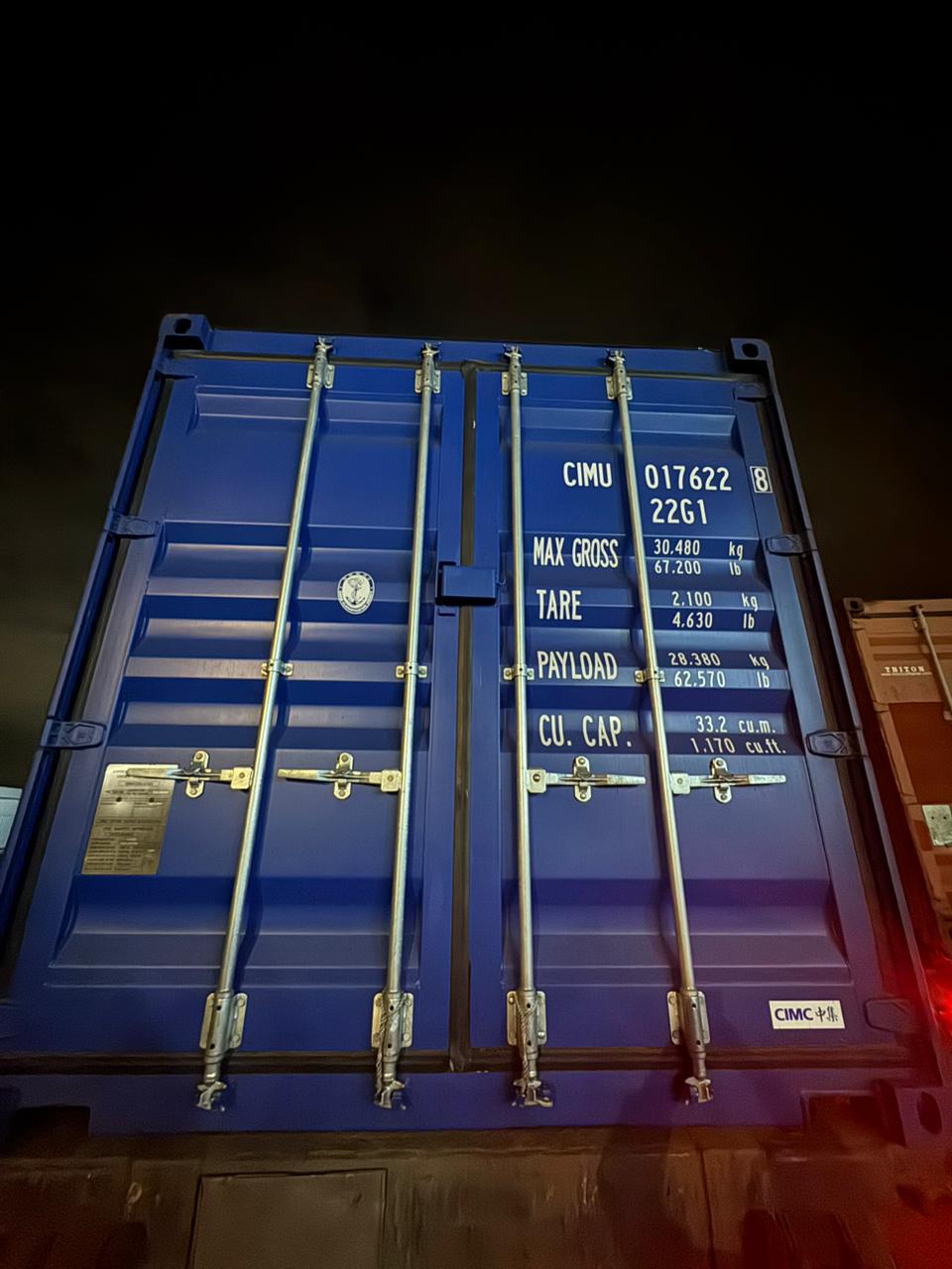 Морской контейнер CIMU0176228
