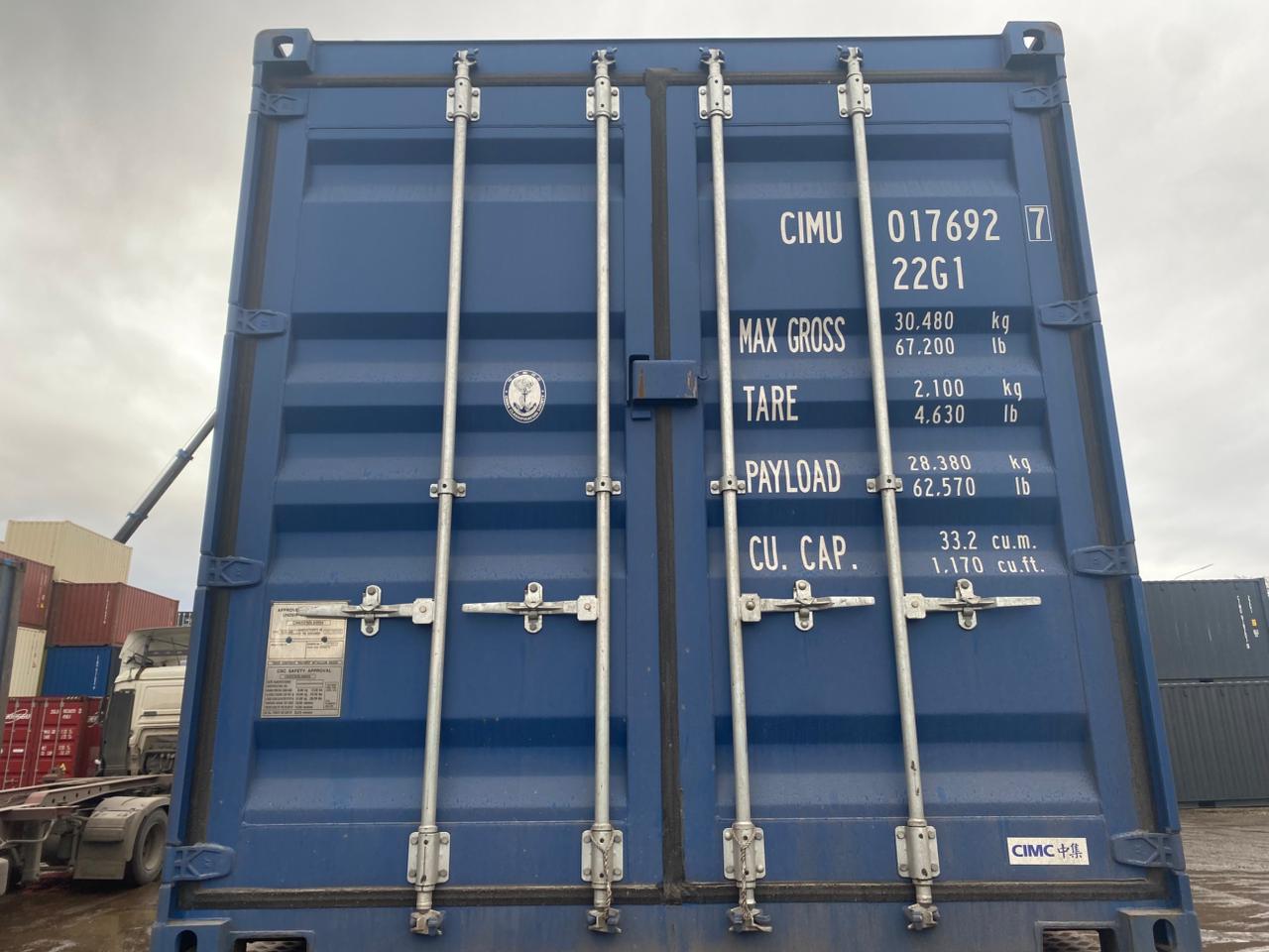 Морской контейнер CIMU0176927