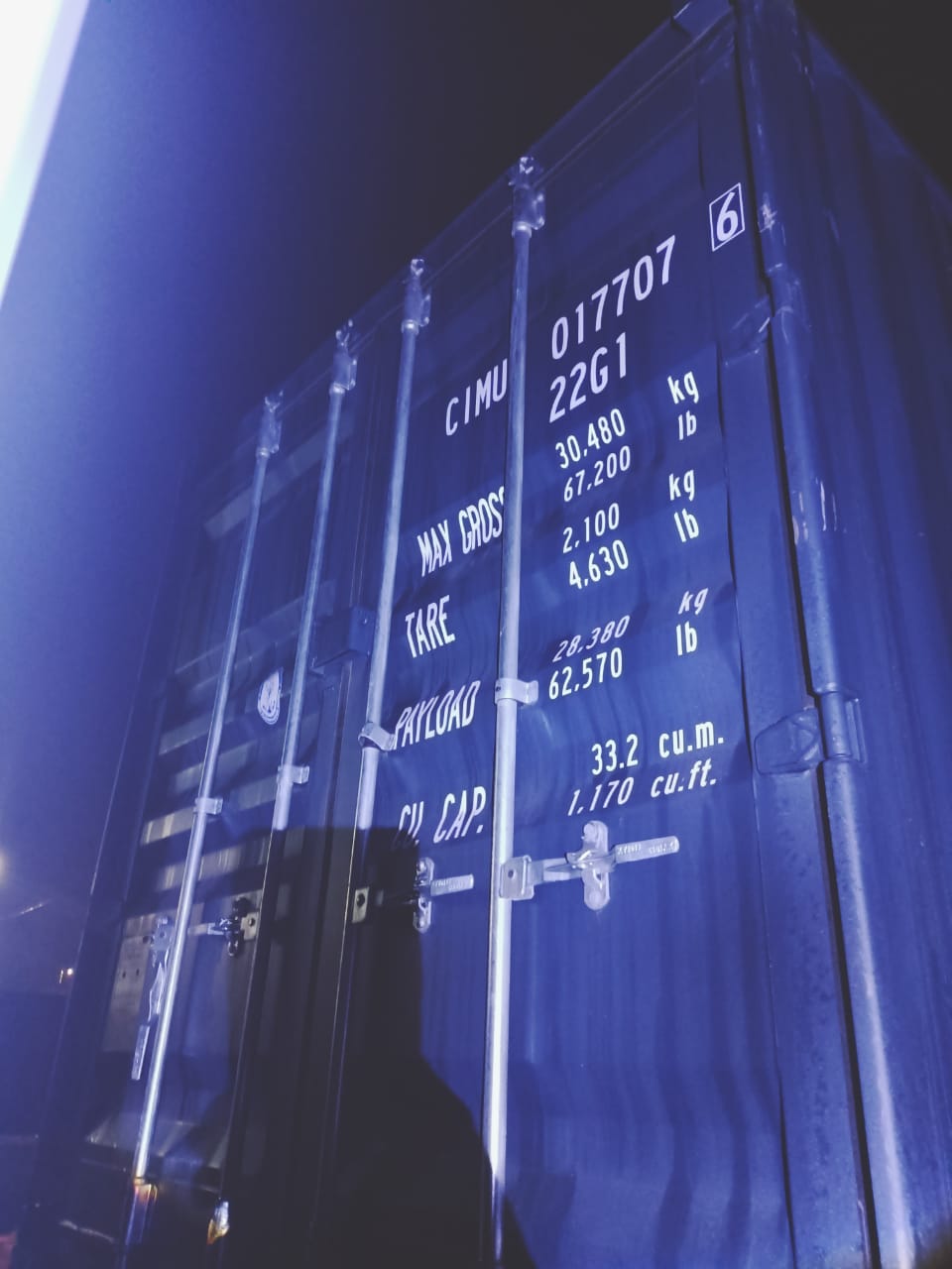 Морской контейнер CIMU0177076