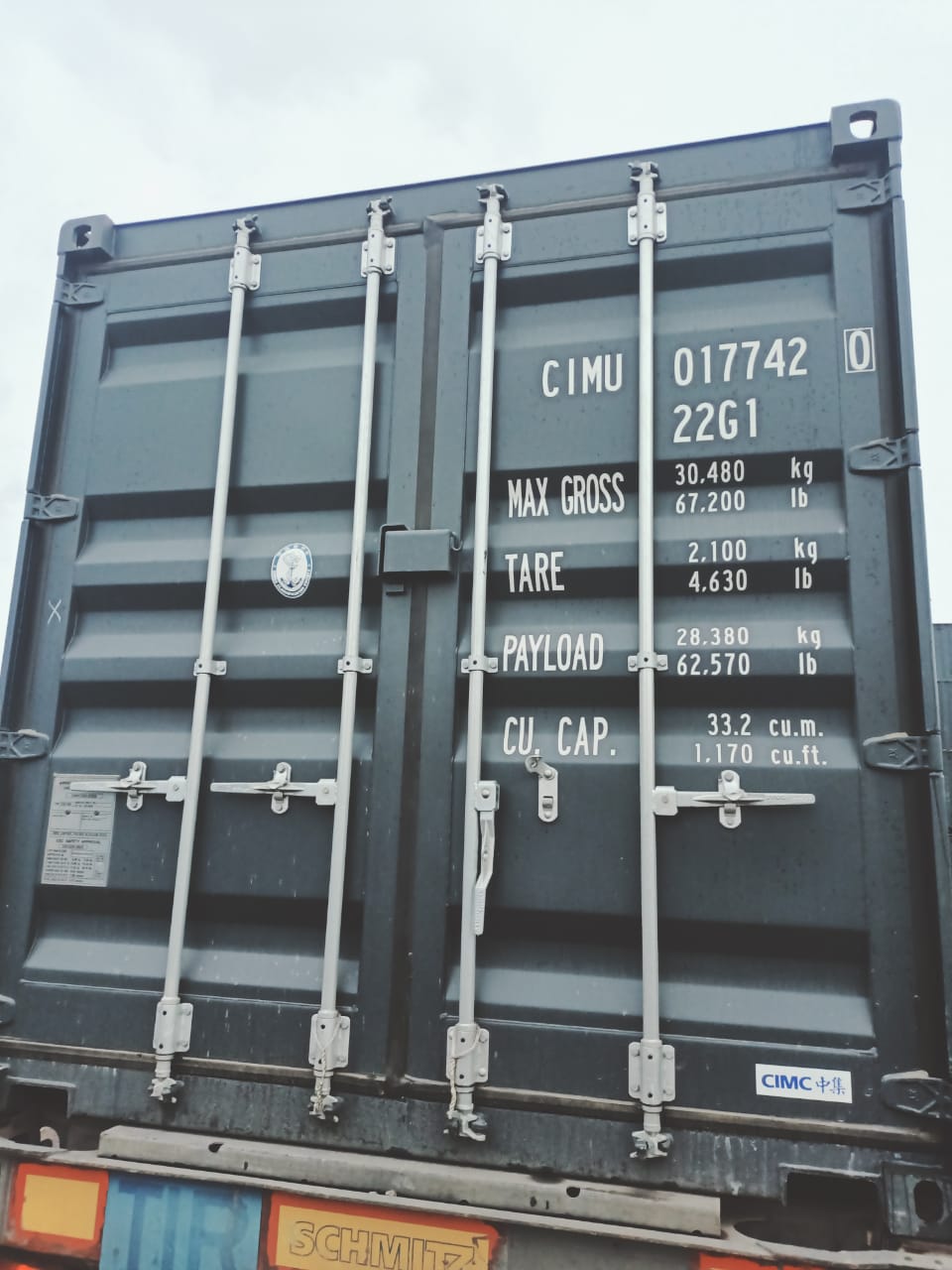 Морской контейнер CIMU0177420