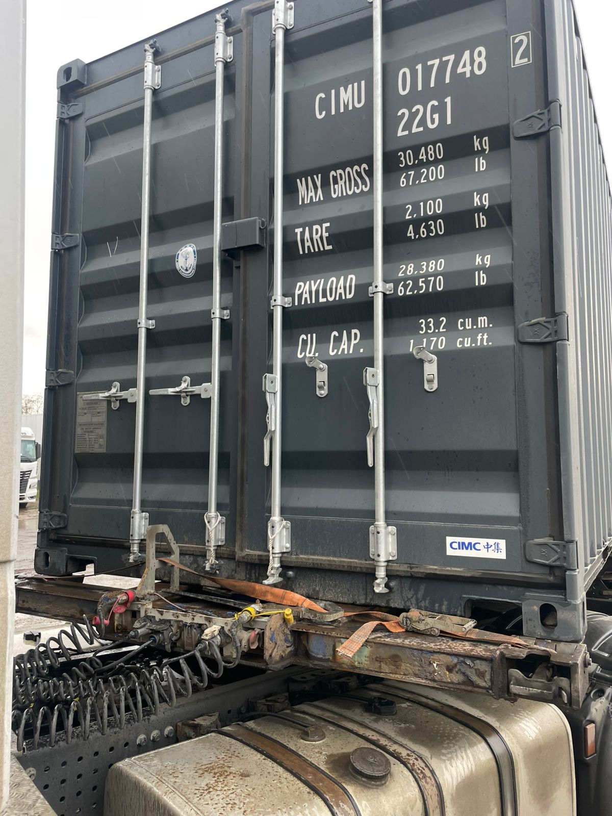 Морской контейнер CIMU0177482