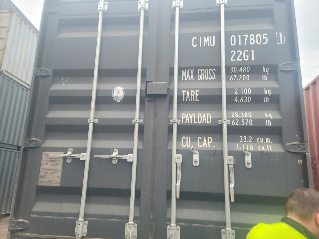Морской контейнер CIMU0178051