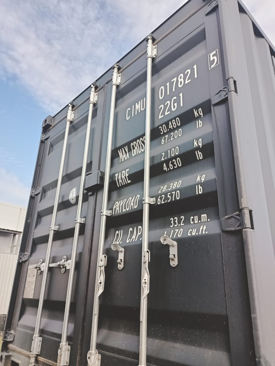 Морской контейнер CIMU0178215